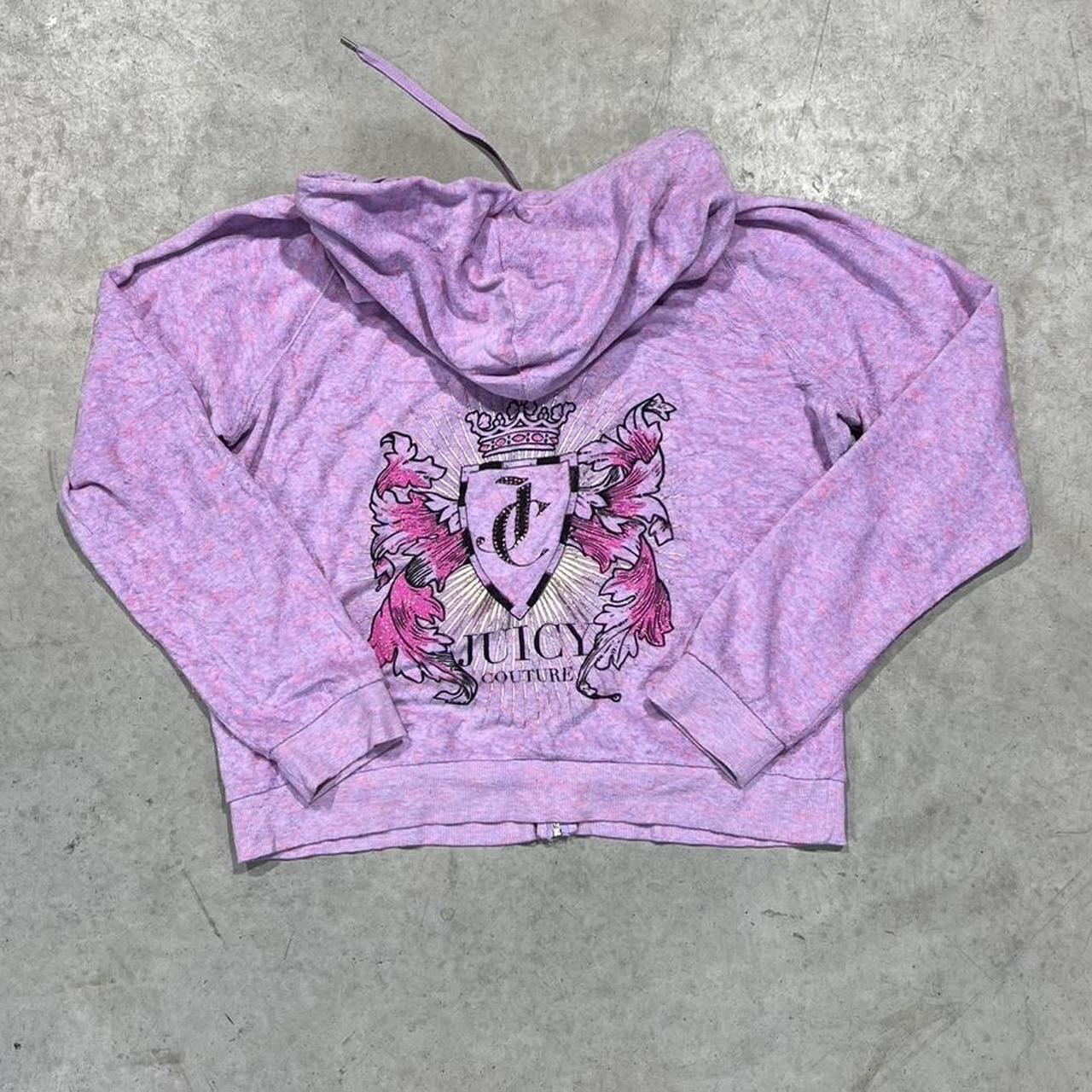 2000s Juicy Couture Cropped Hoodie