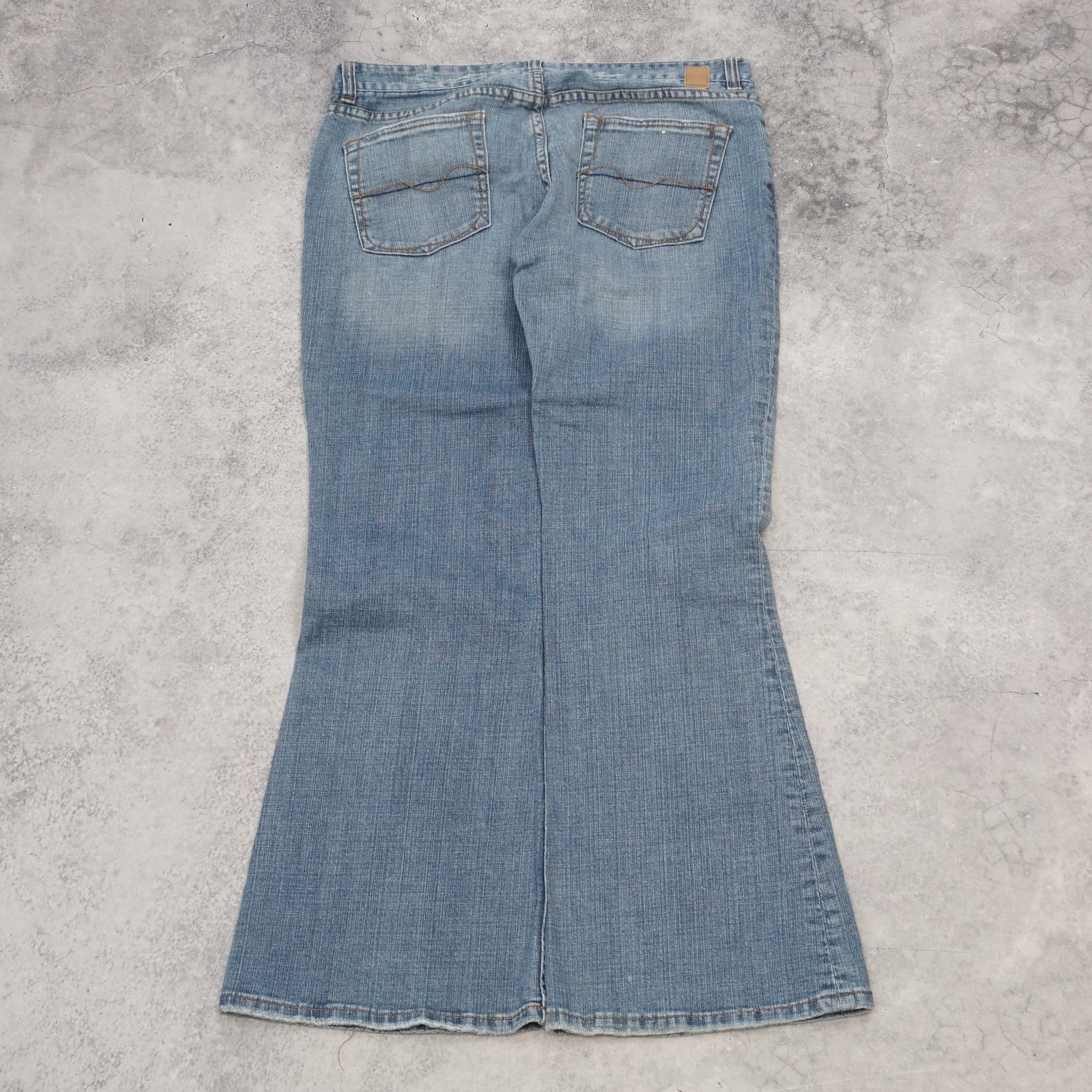 2000s Maurices Hipster Flare Low Rise Jeans