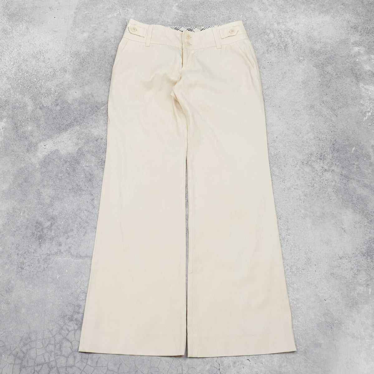 2000s Burberry Blue Label Flared Pants