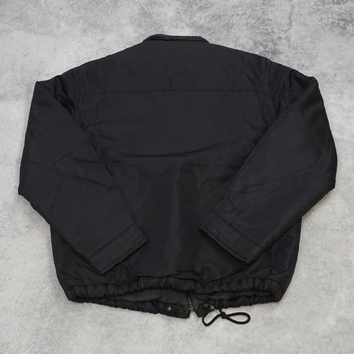 90s Replay Blue Jeans Padded Drawstring Jacket