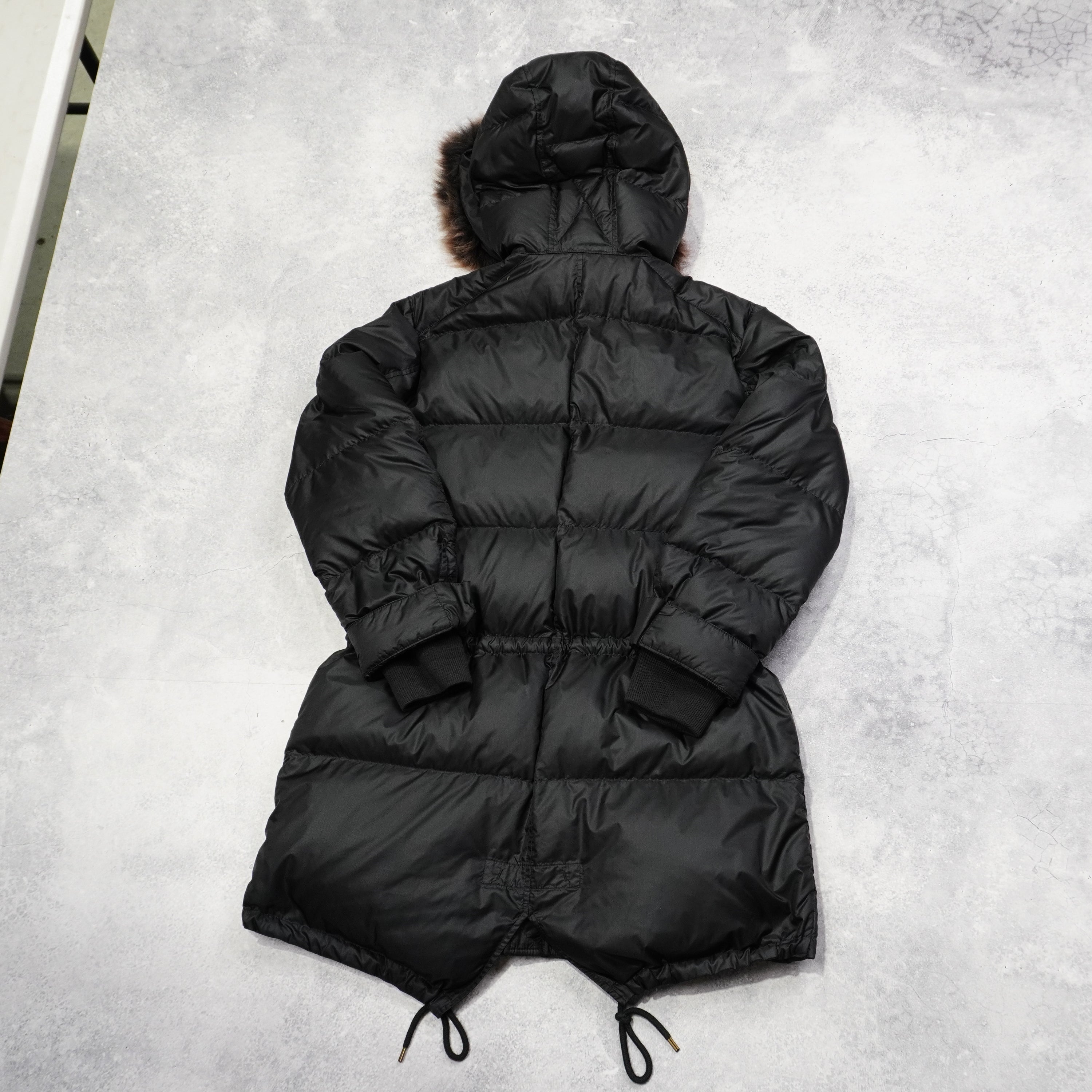 2000s Ralph Lauren Fur Trimmed Puffer Jacket