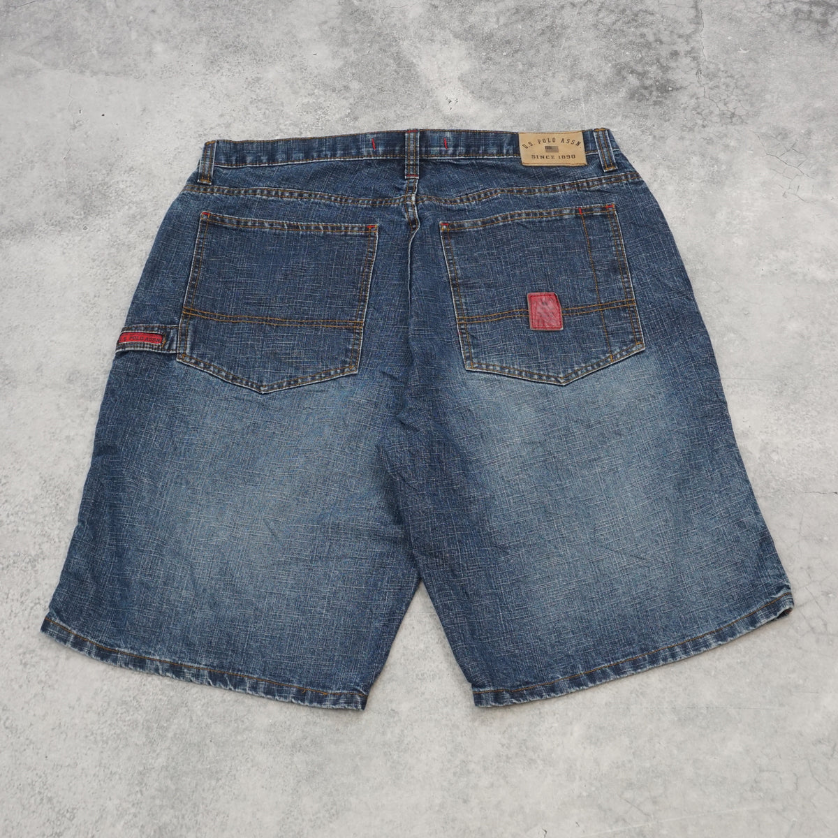 2000s U.S. Polo Assn. Baggy Washed Jorts