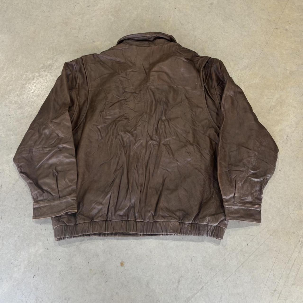 90s St John’s Bay Leather Jacket