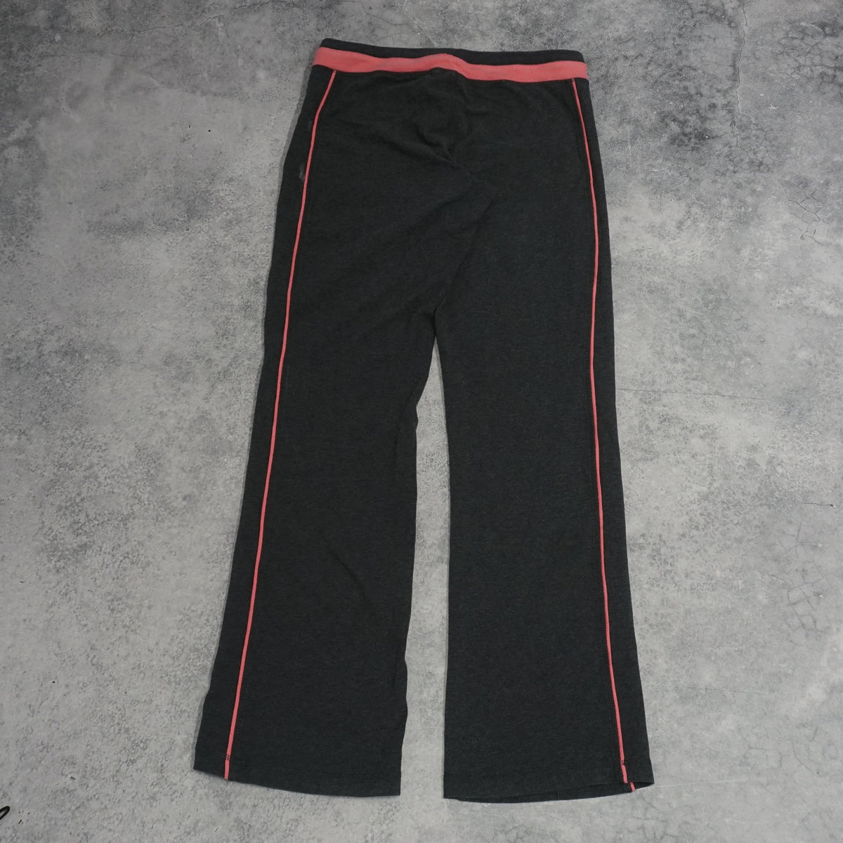 2000s Target Flare Leg Coral Trim Track Pants