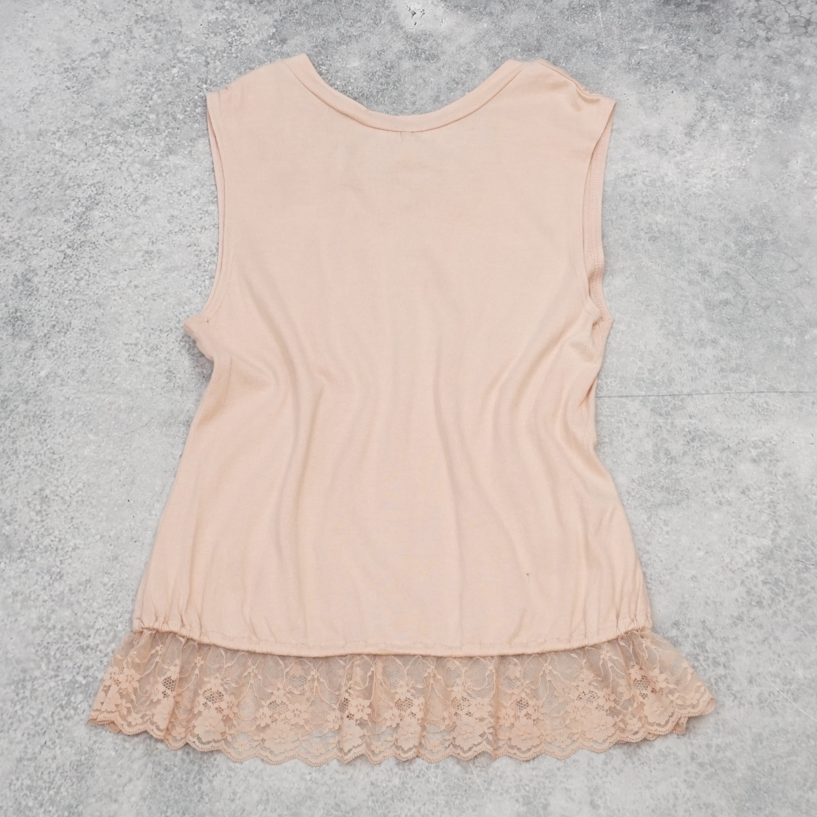 Peyton Place Lace Hem Top