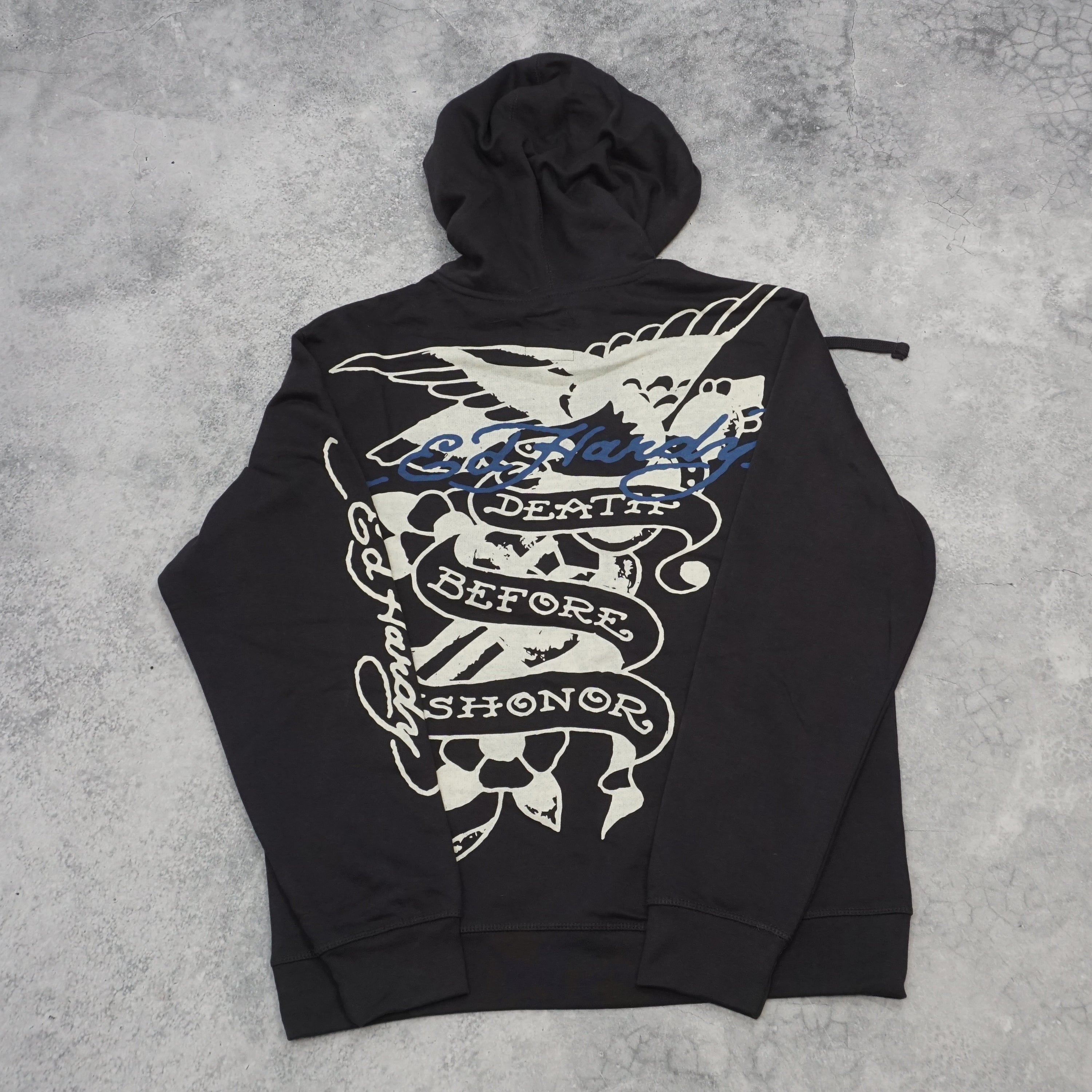 2000s Ed Hardy Graphic Hoodie