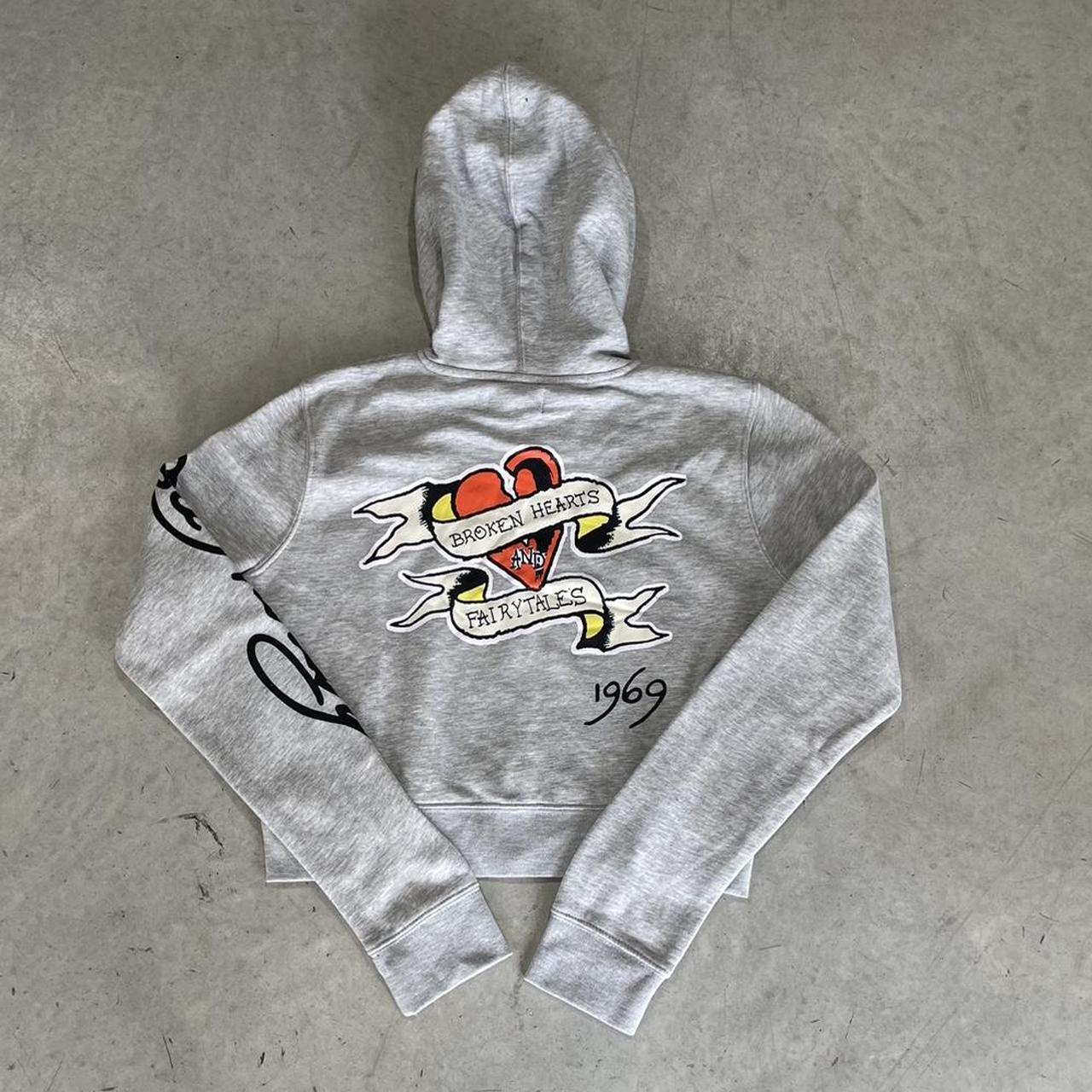 2000s Ed Hardy Hoodie Zip Up