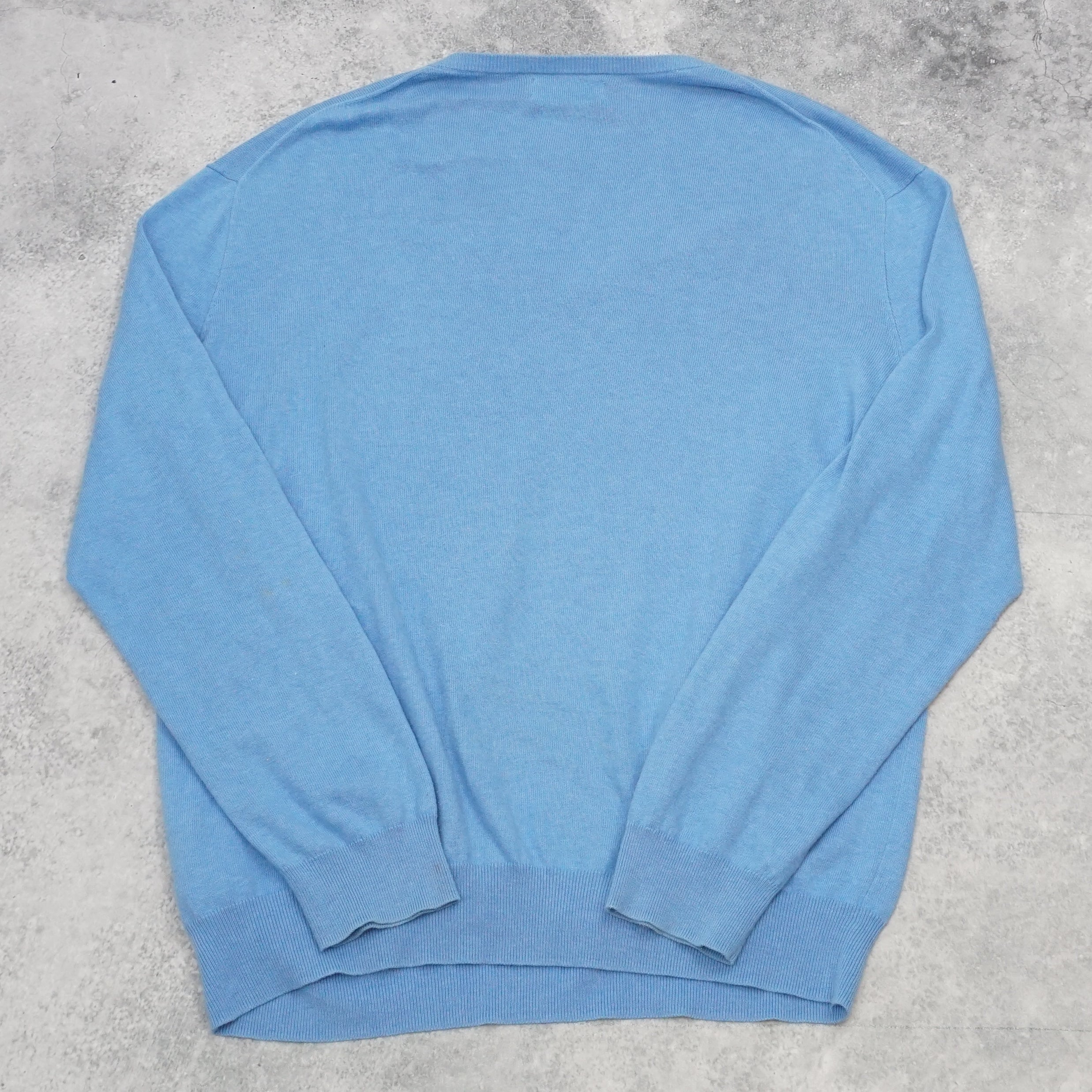 Polo Ralph Lauren V Neck Pima Cotton Sweater