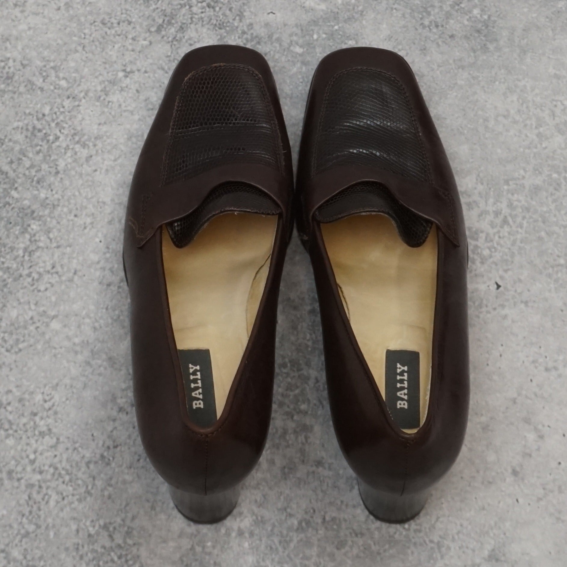 Bally Heeled Loafers