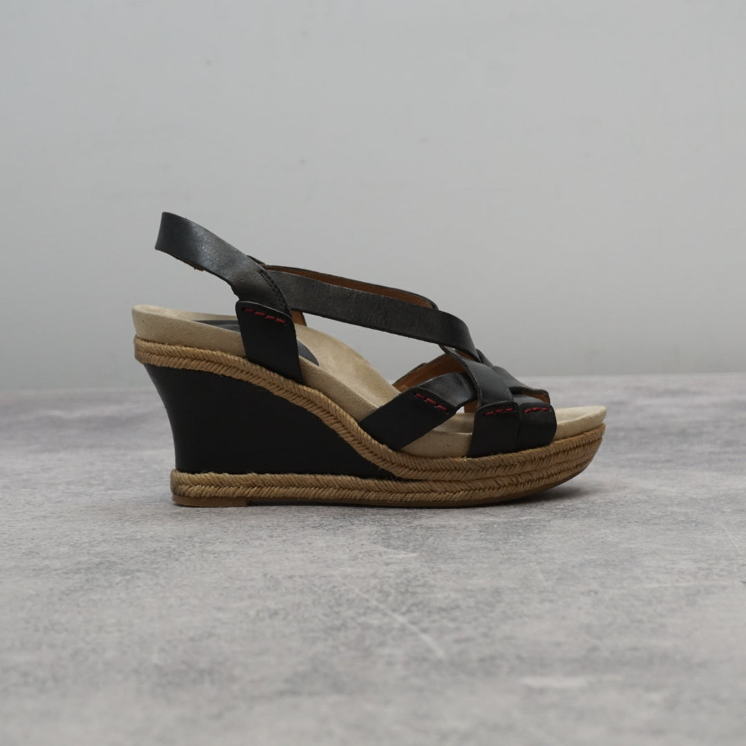 Carthies Strap Shoes Wedge Sandals