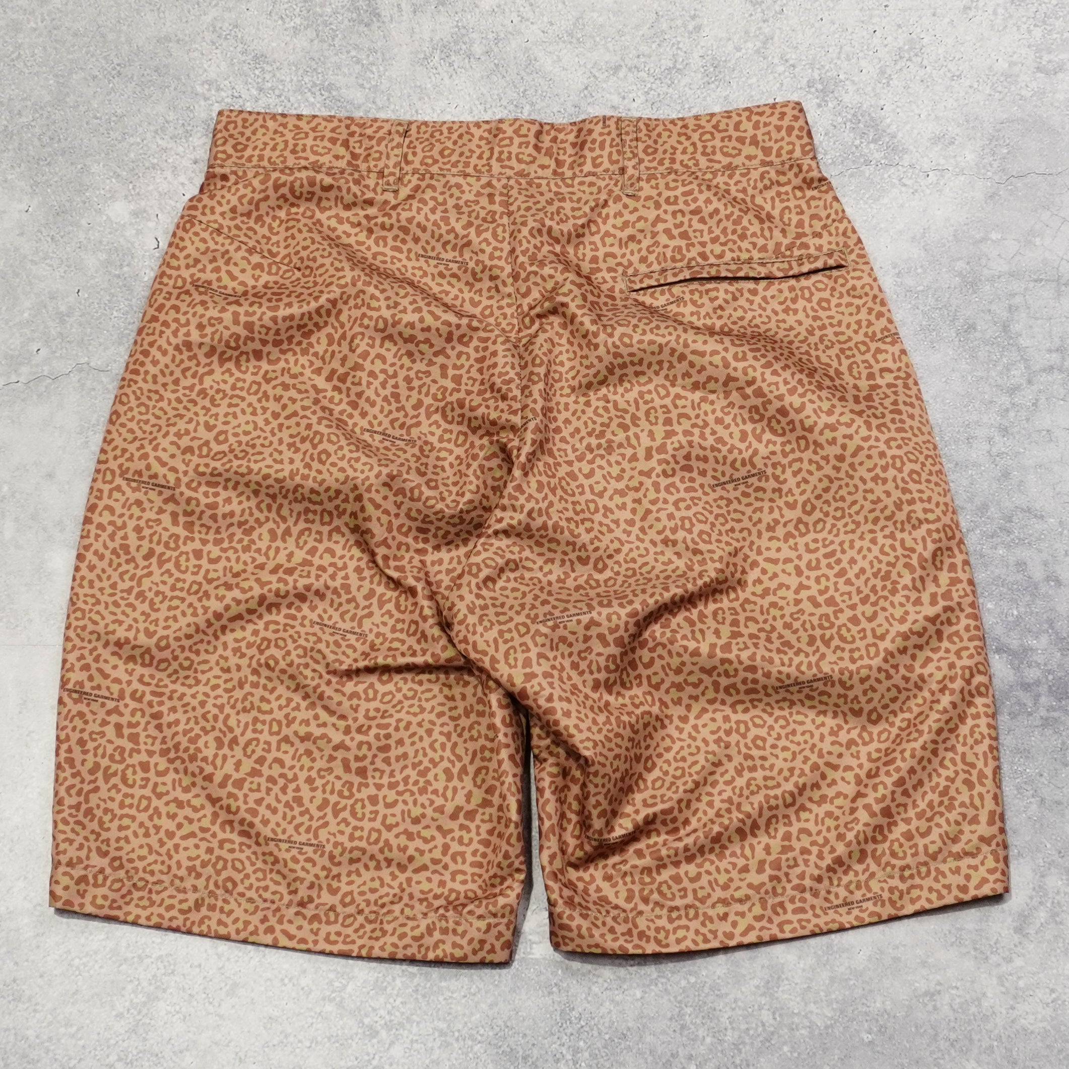 Engineered Garments Leopard Print Shorts