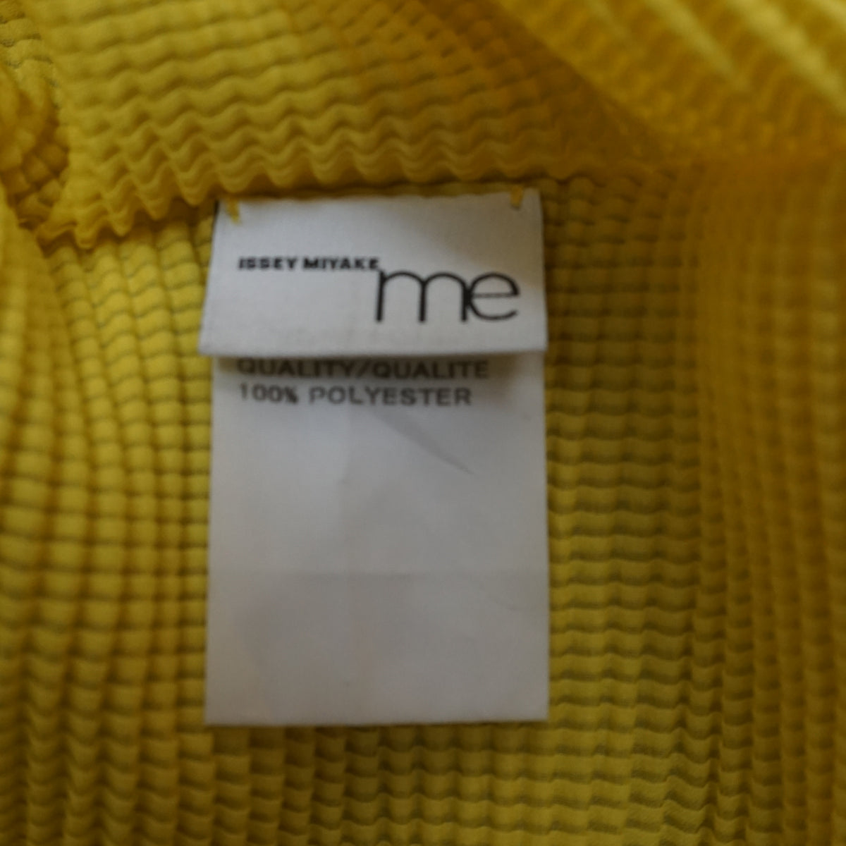 2000s Issey Miyake Me Pleated Textured Top Tee