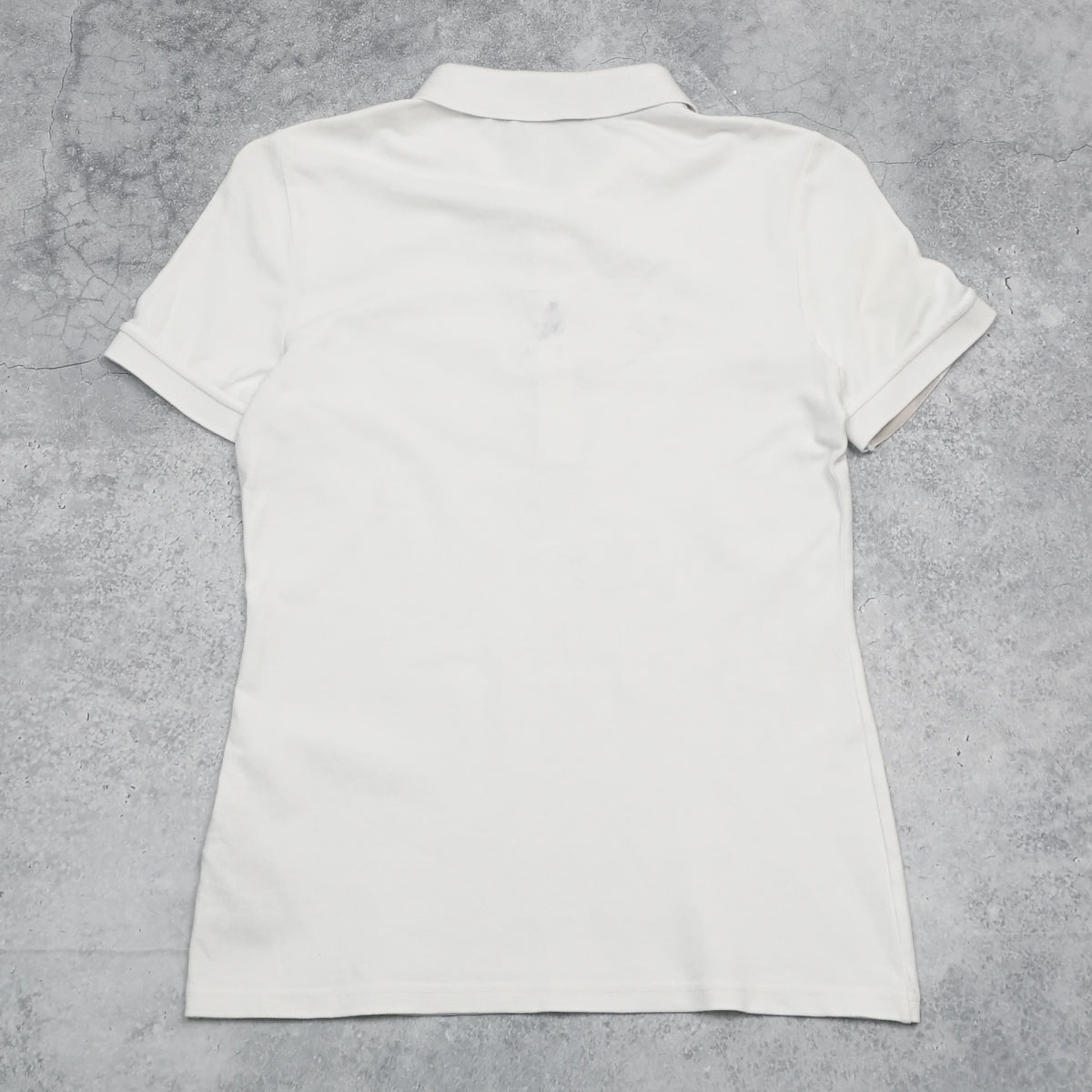 Burberry White Polo Top