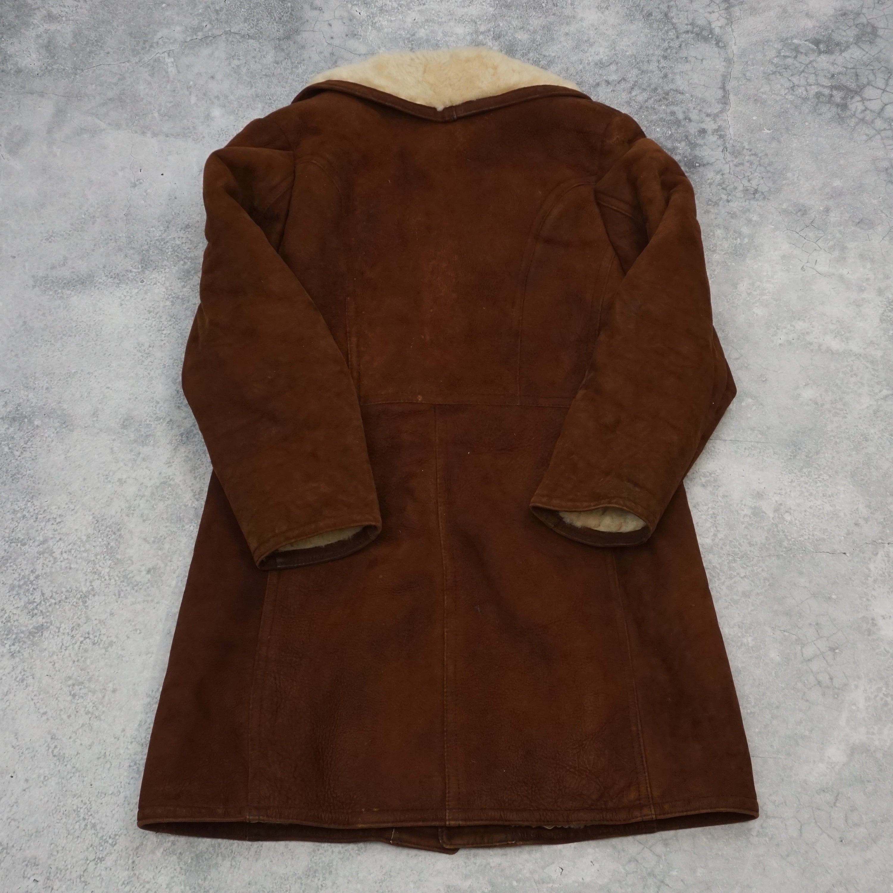 80s Shearling Lined Coat