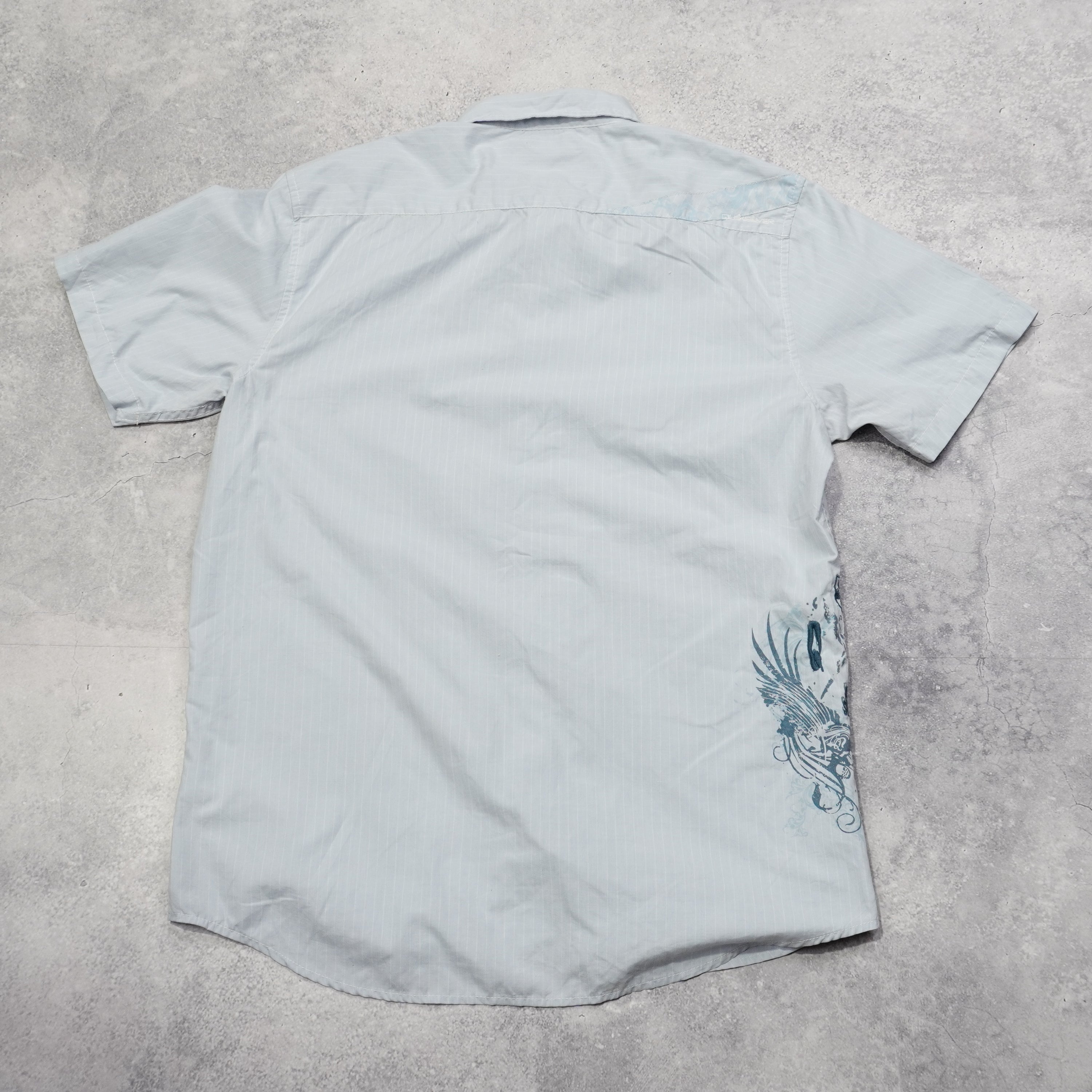 2000s Quiksilver Short Sleeve Button Up
