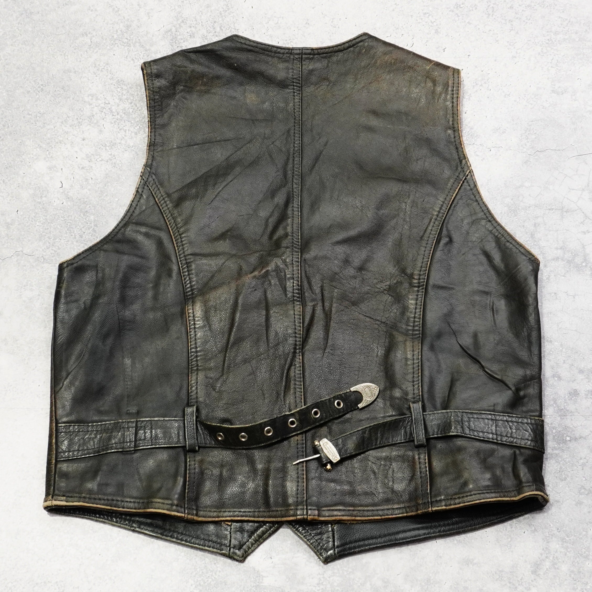 80s Dakota Leather Vest