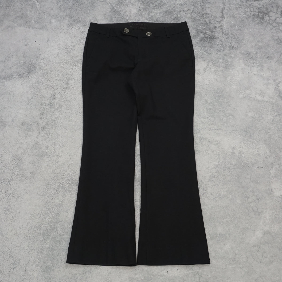 2000s Burberry Blue Label Flared Pants