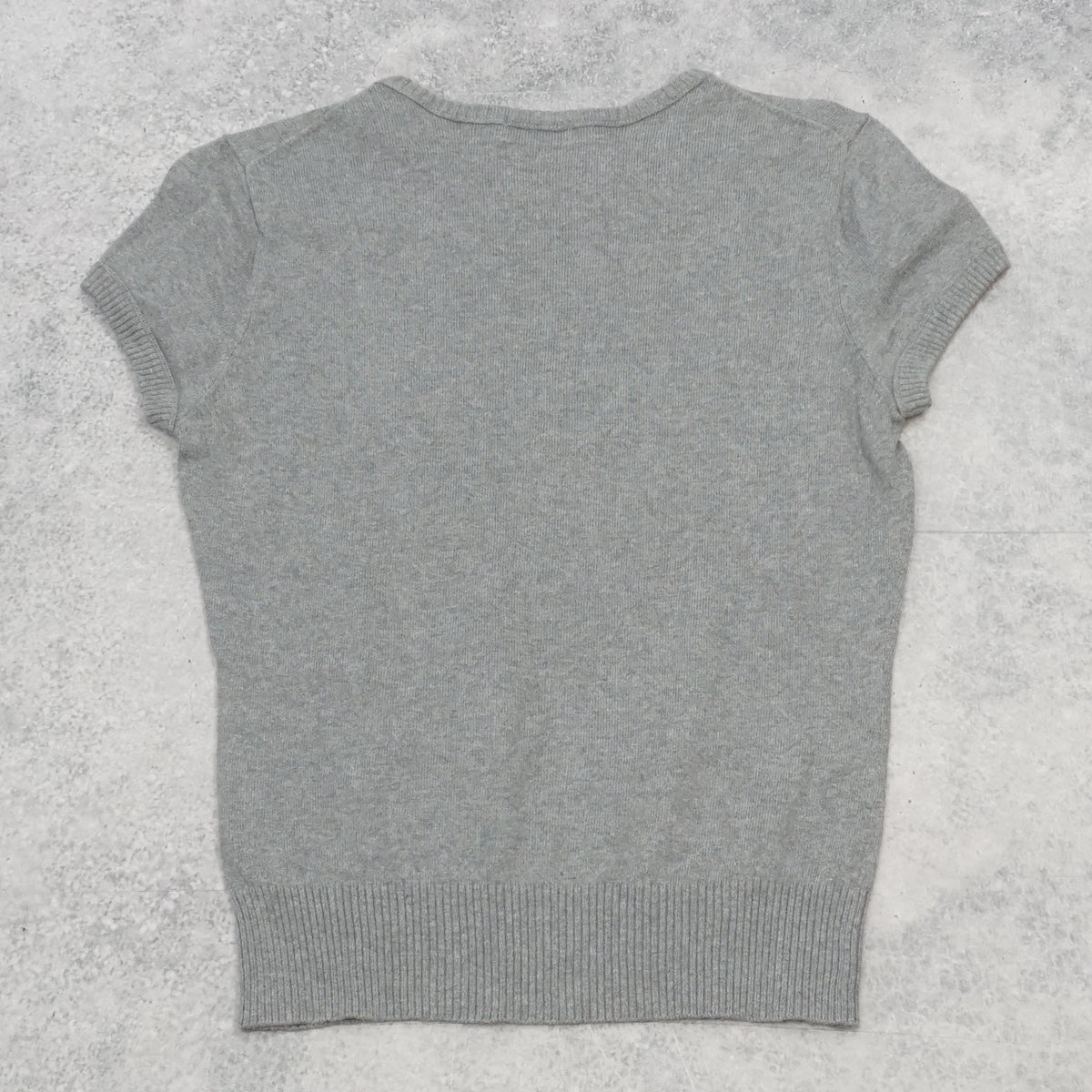 2000s Burberry London Blue Label Cropped Knit Top