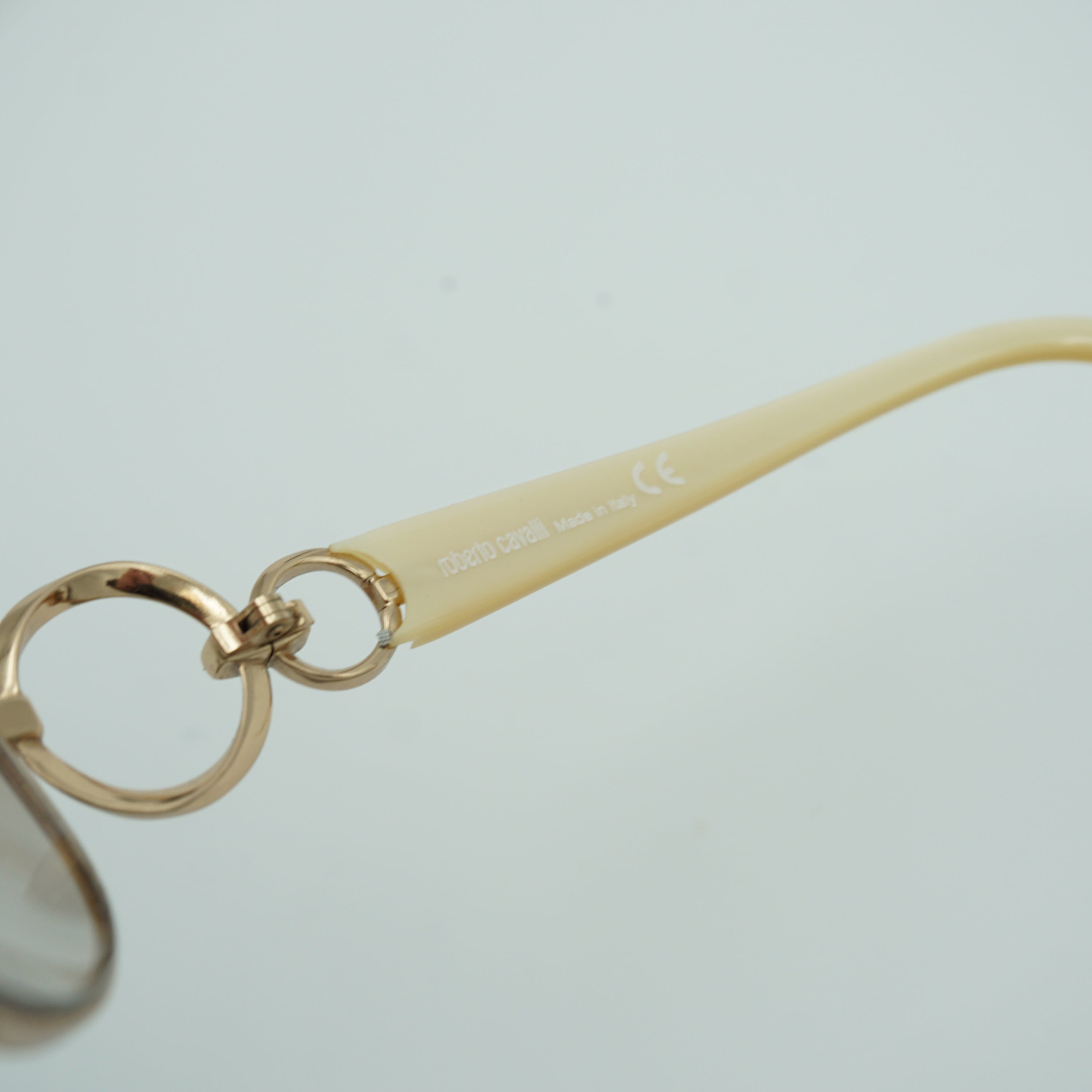 2000s Roberto Cavalli Rhinestone Sunglasses