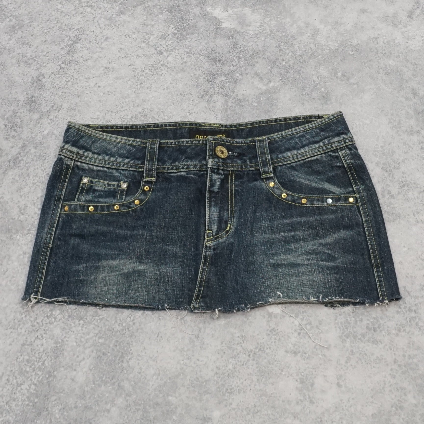 2000s Orion Denim Mini Skirt