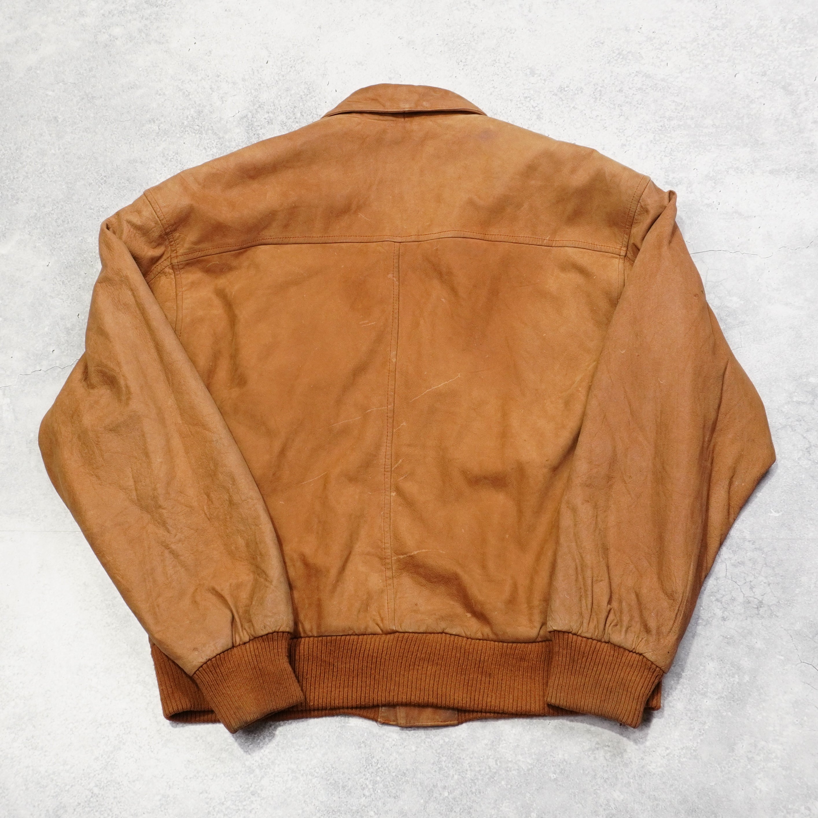 2000s Rock Creek Aviator Leather Jacket