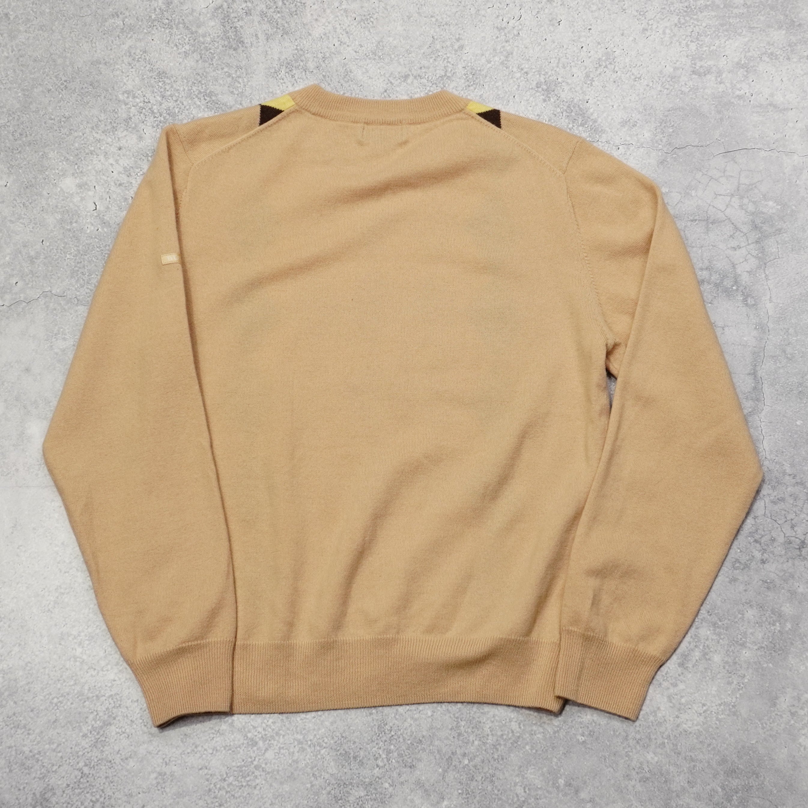 2000s Burberry Golf Argyle Pattern Knit