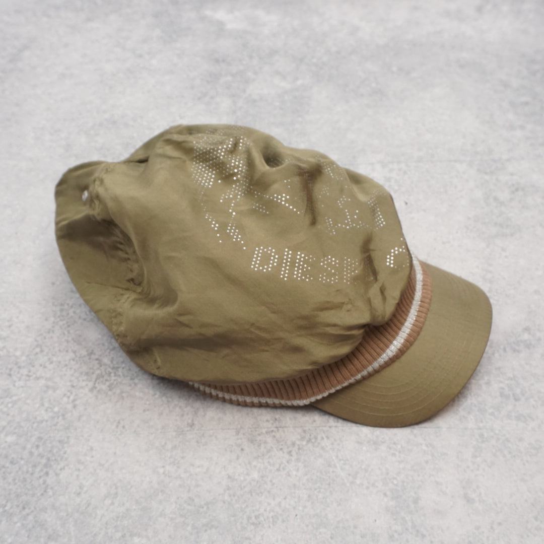 2000s Diesel Silk Newsboy Hat