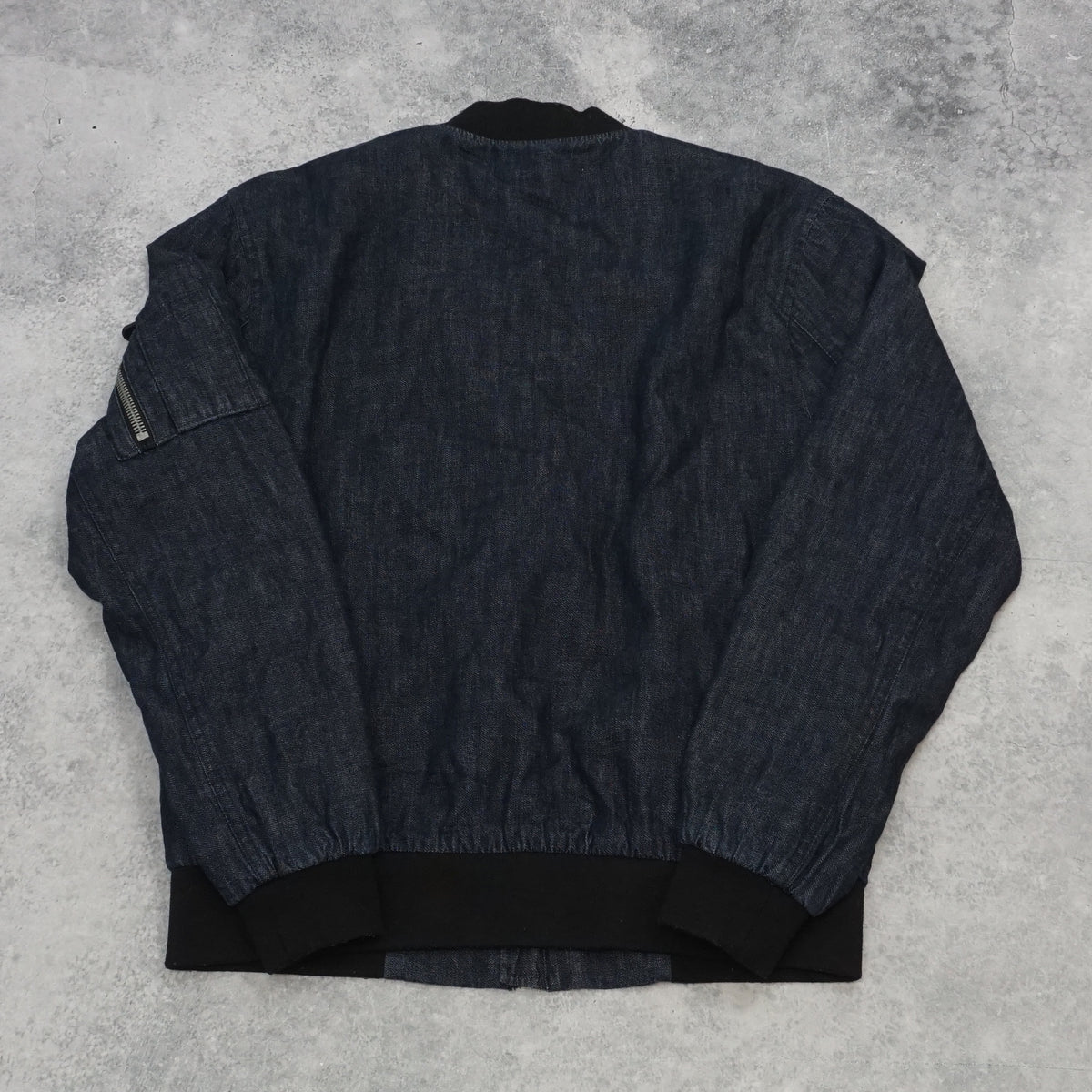 Ksubi Dark Wash Denim Jacket Bomber