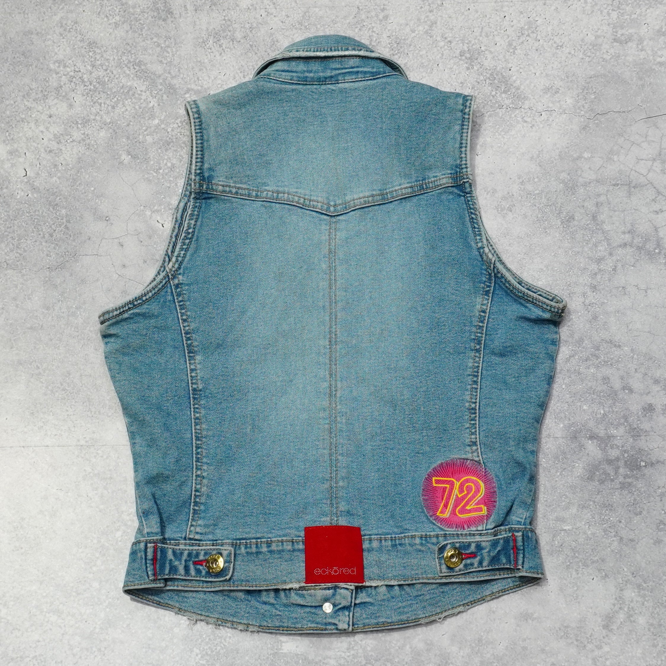 2000s Ecko Red Denim Vest