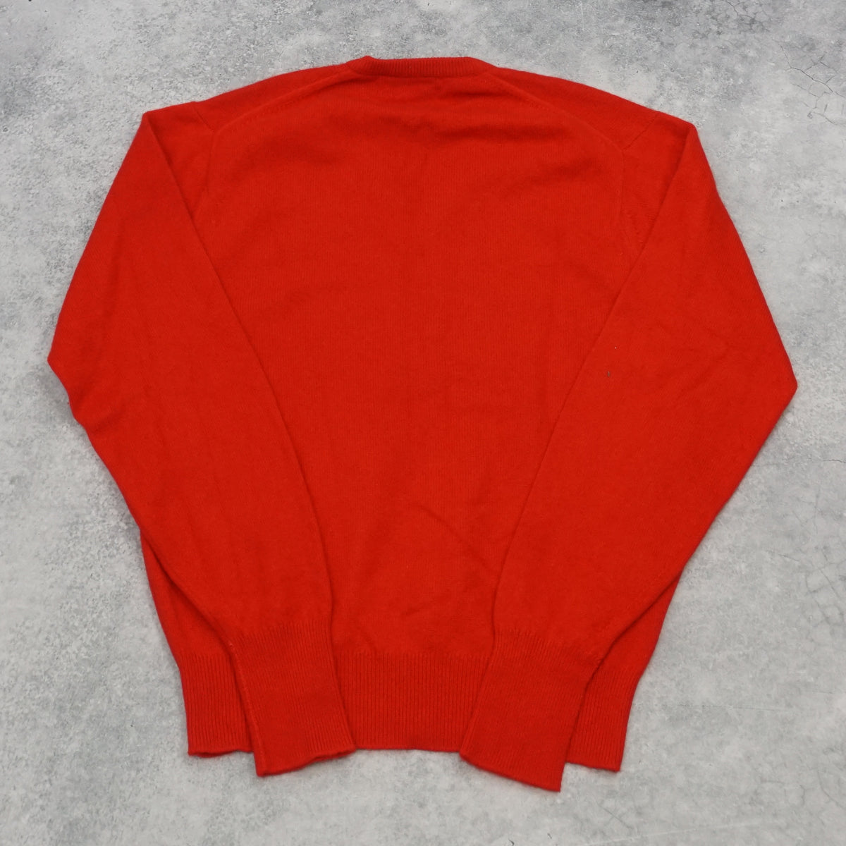 80s Burberrys Cashmere V-Neck Sweater