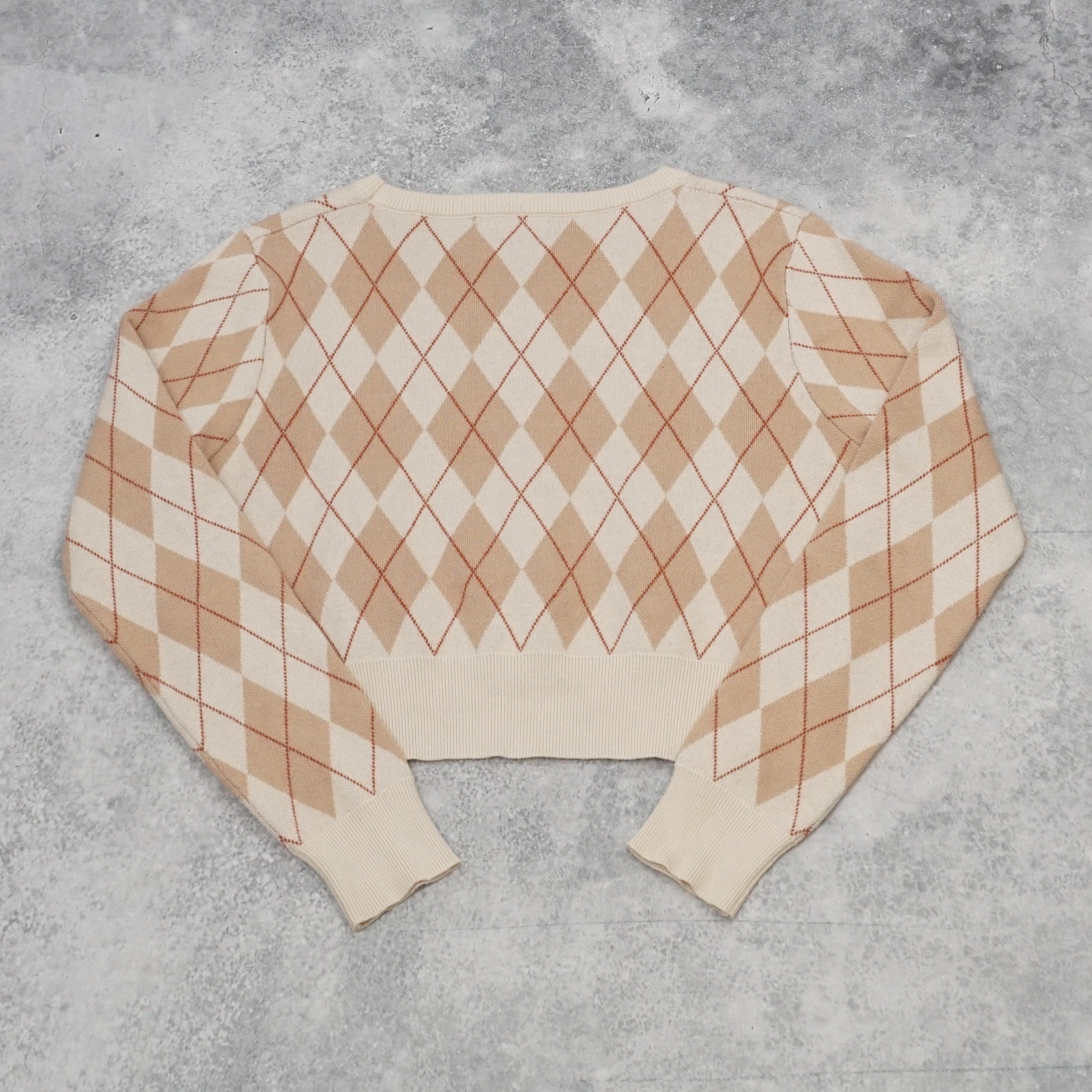 Molorda Argyle Patterned Knit