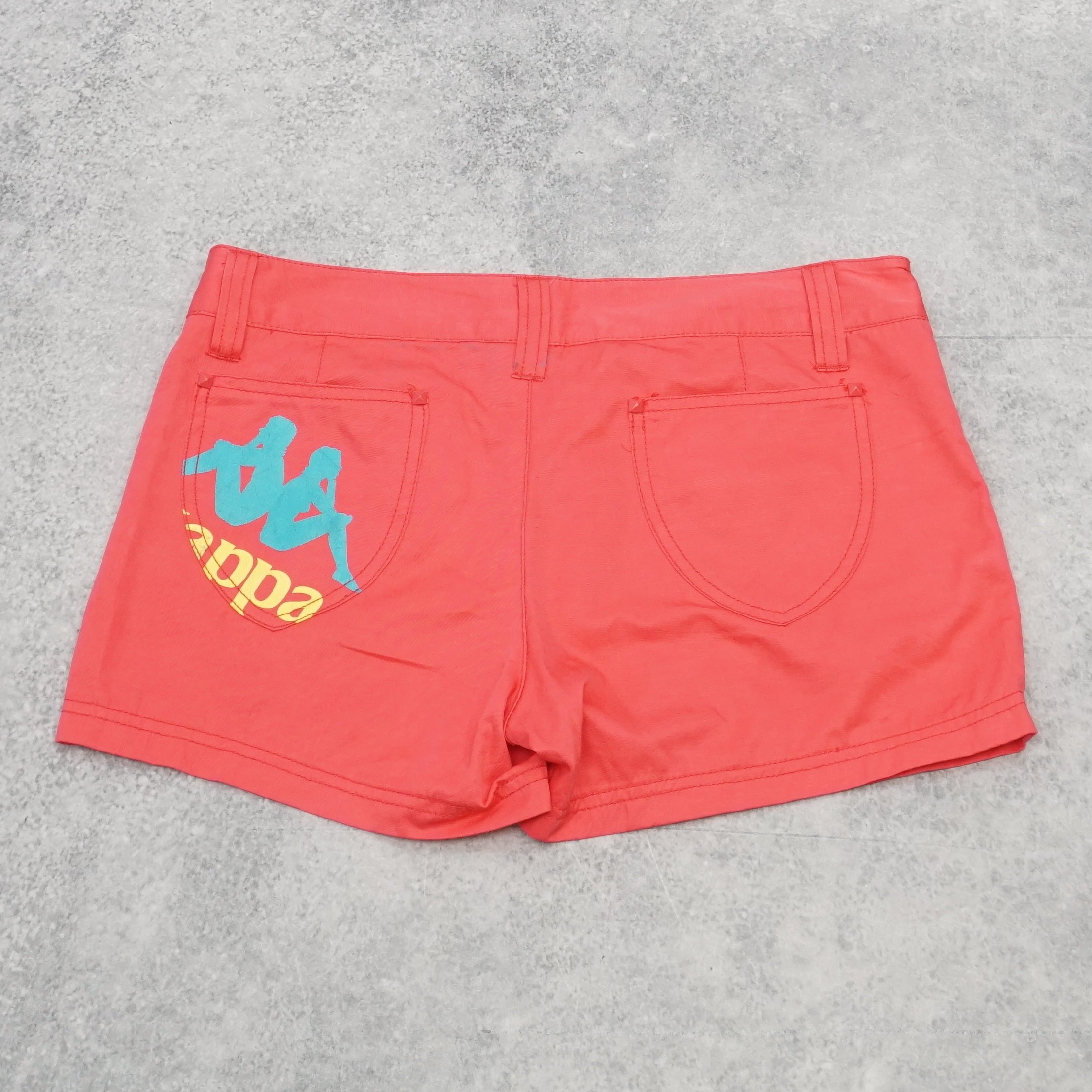 2000s Kappa Graphic Mini Shorts