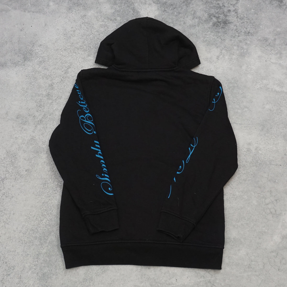 2000s Tapout Sherpa Lined Embroidered Hoodie