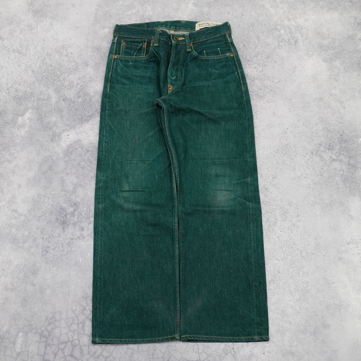 Kapital Selvedge Cinchback Jeans