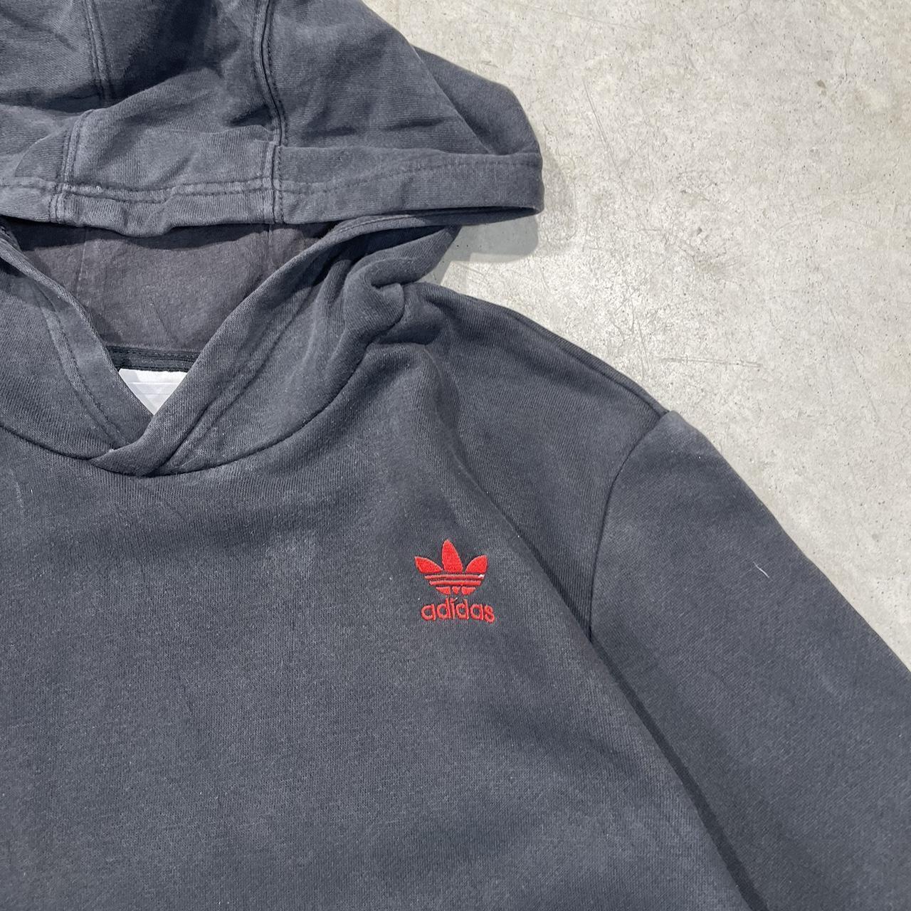 2000s Adidas Cropped Hoodie
