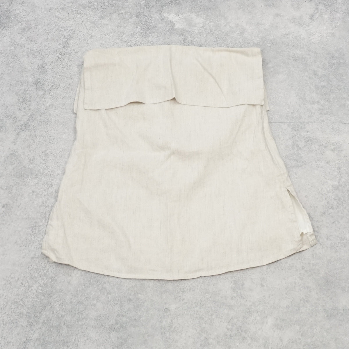 Dissh Strapless Linen Top