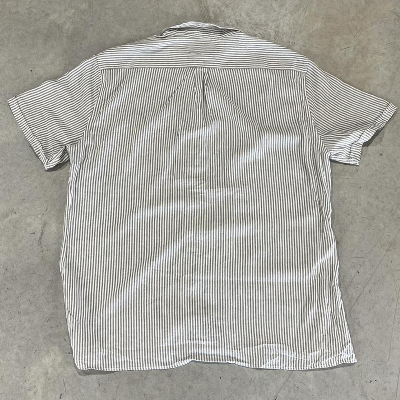 2000s Barbour Striped Button Up