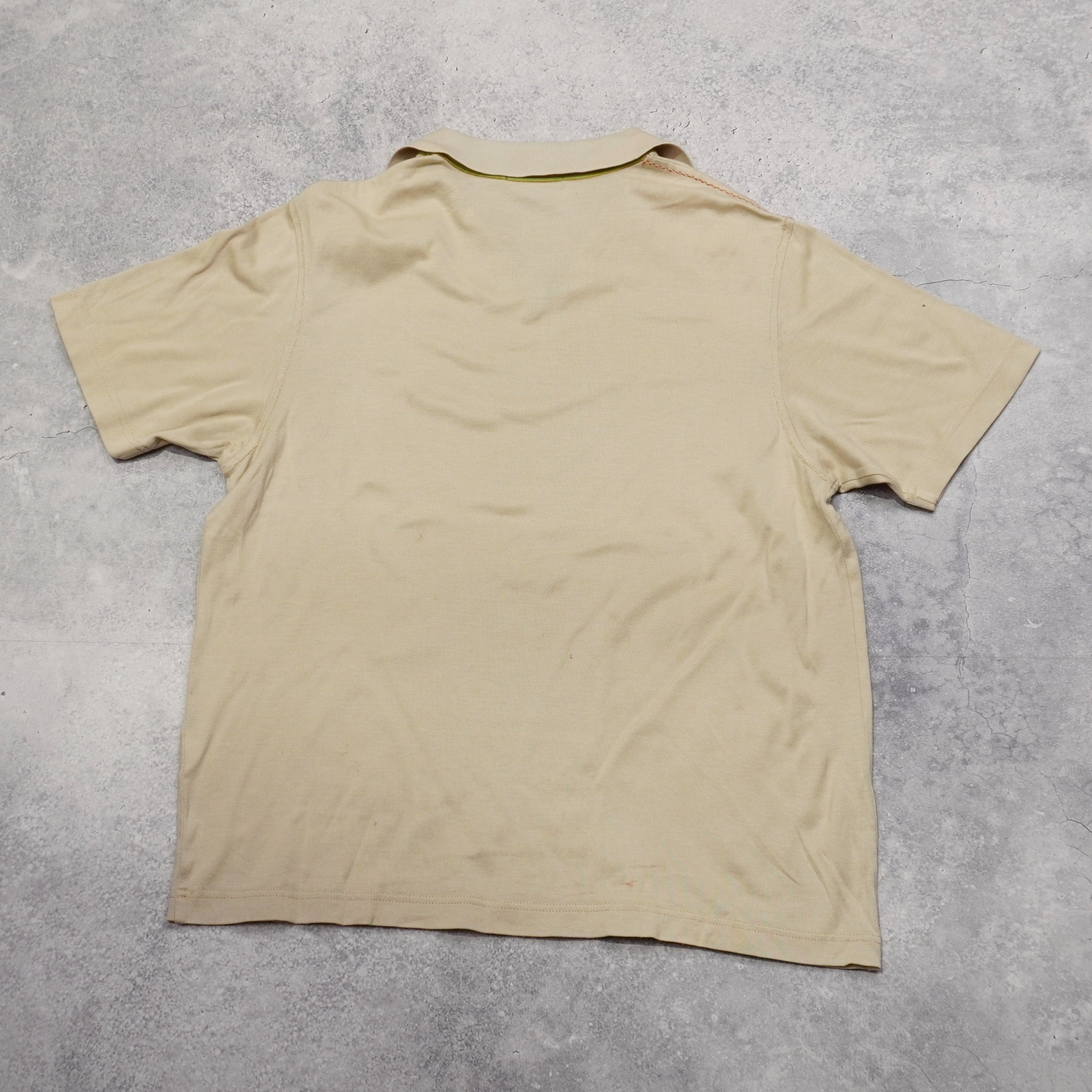 2000s Balenciaga Open Collar Polo