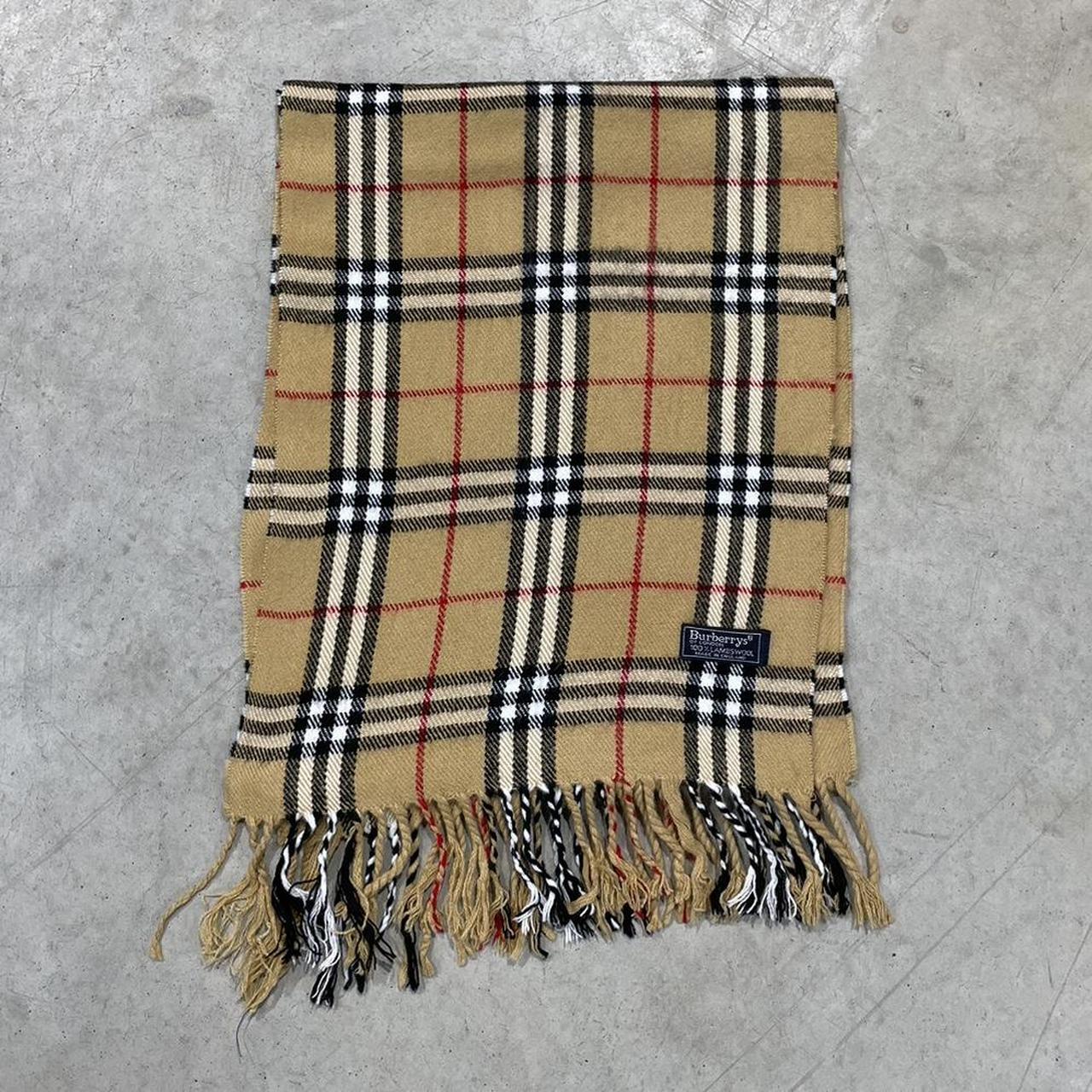 90s Burberrys Check Scarf