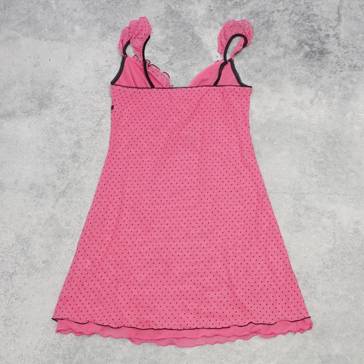 2000s Yes Polka Dot Mini Dress