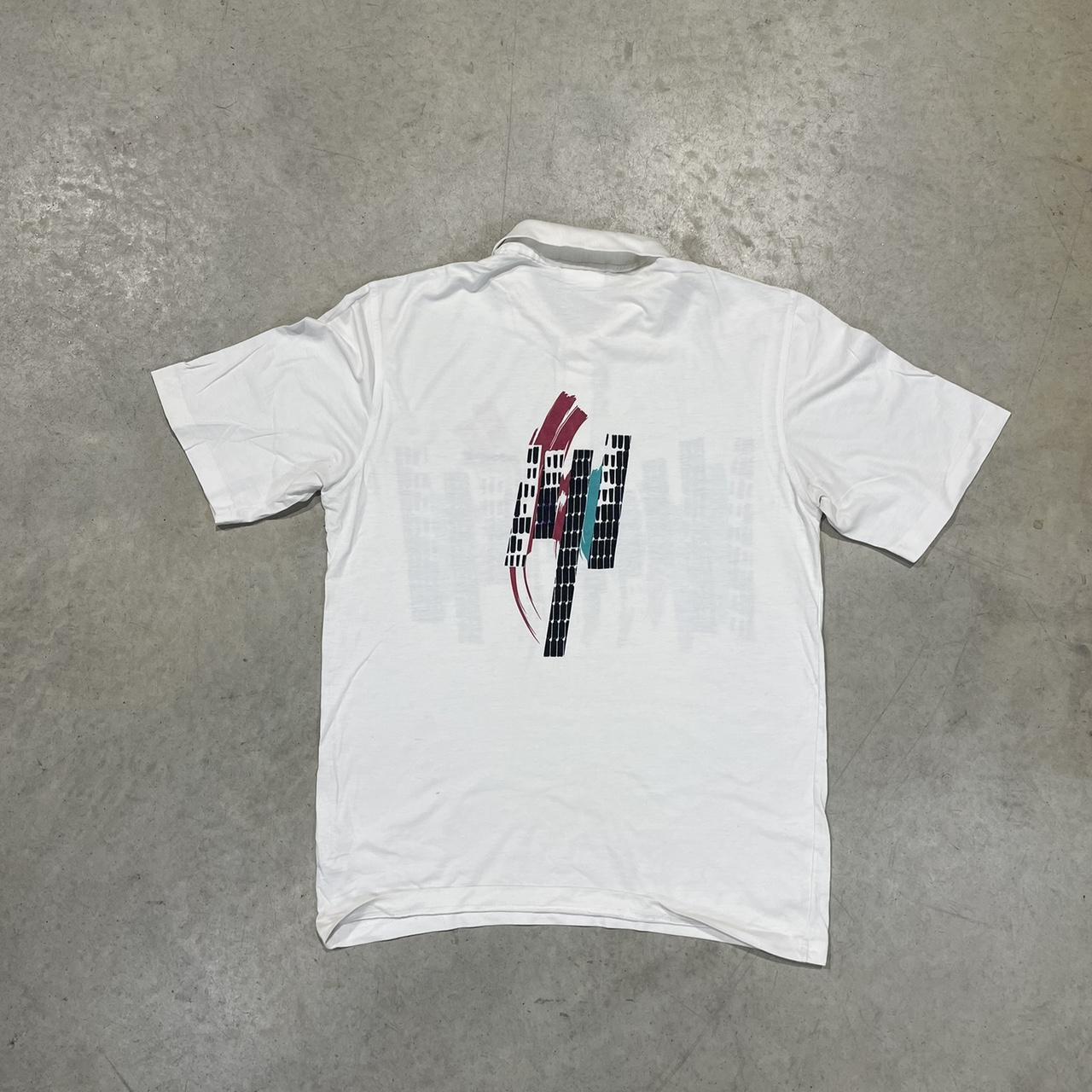 2000s Adidas Graphic Polo Tee