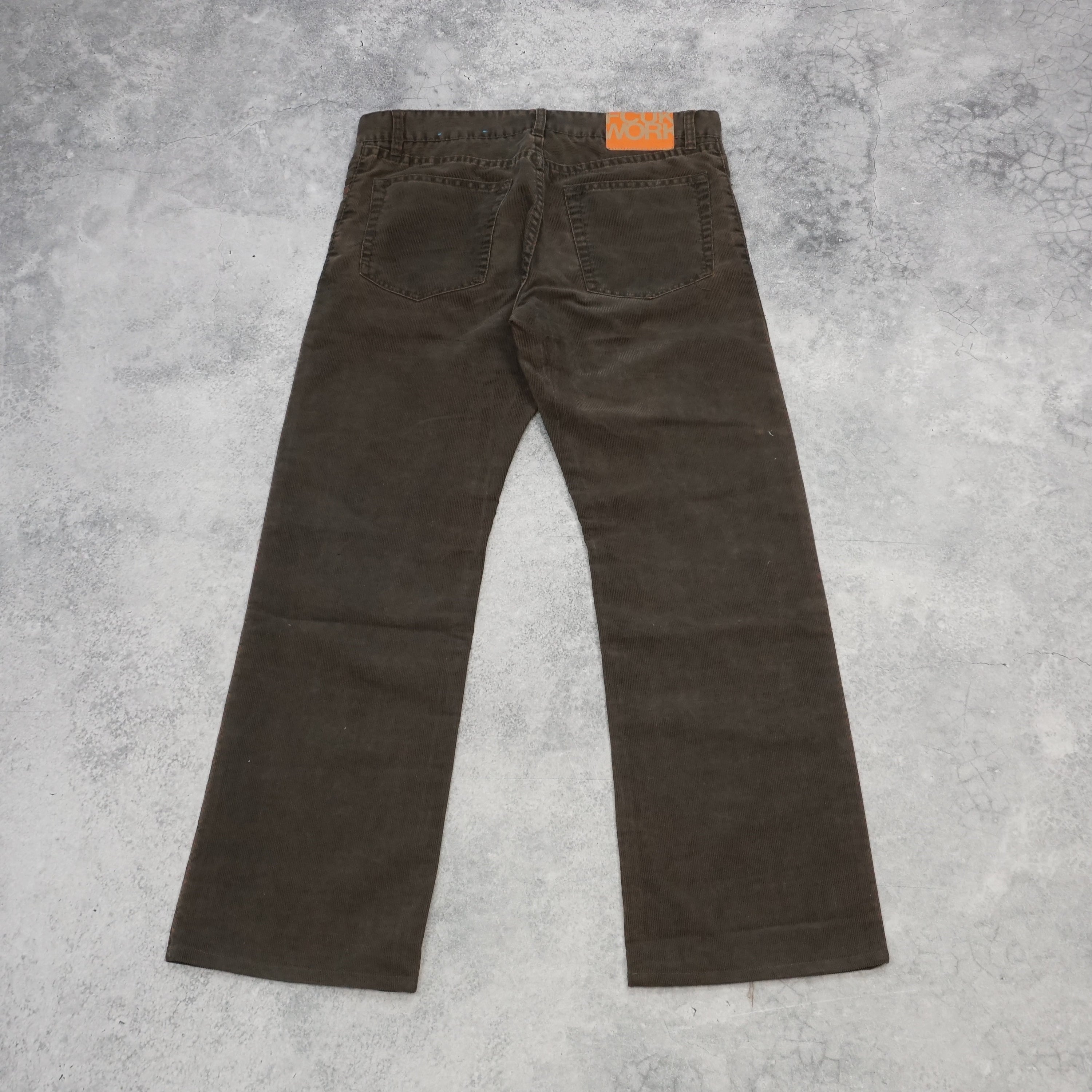 2000s Fcuk Jeans Bootcut Corduroy Pants Corduroy