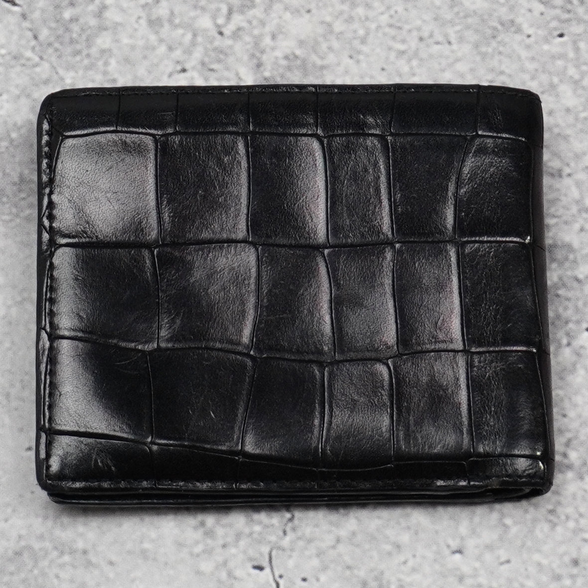 Vivienne Westwood Croc Embossed Leather Wallet