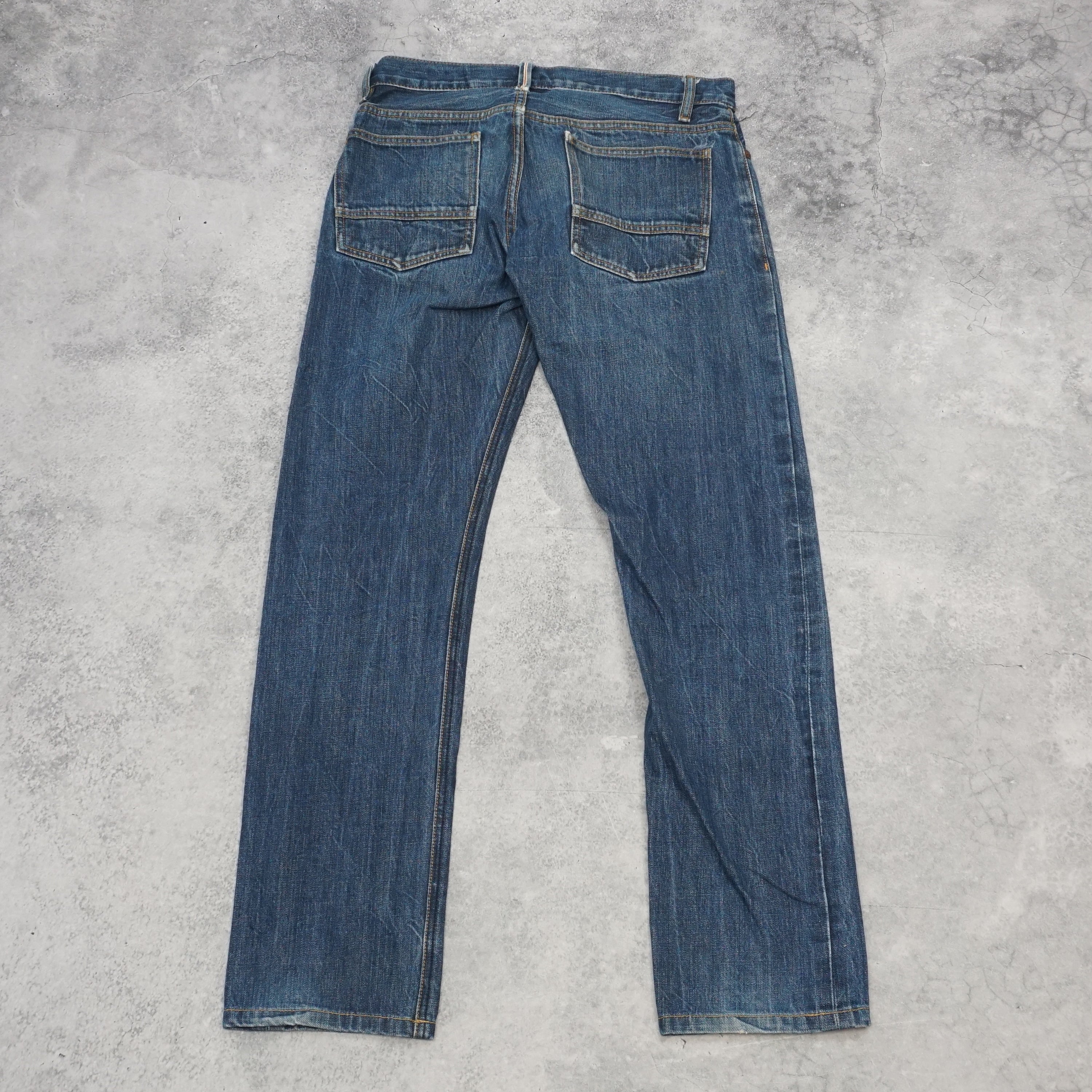 2000s Jwest72 Selvedge Slim Straight Selvedge Jeans