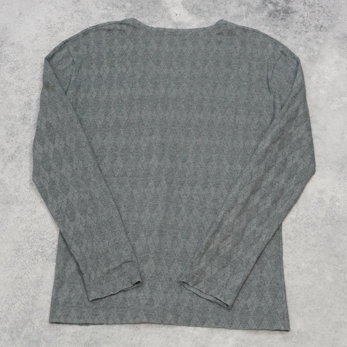 Burberry Black Label Argyle V-Neck Sweater