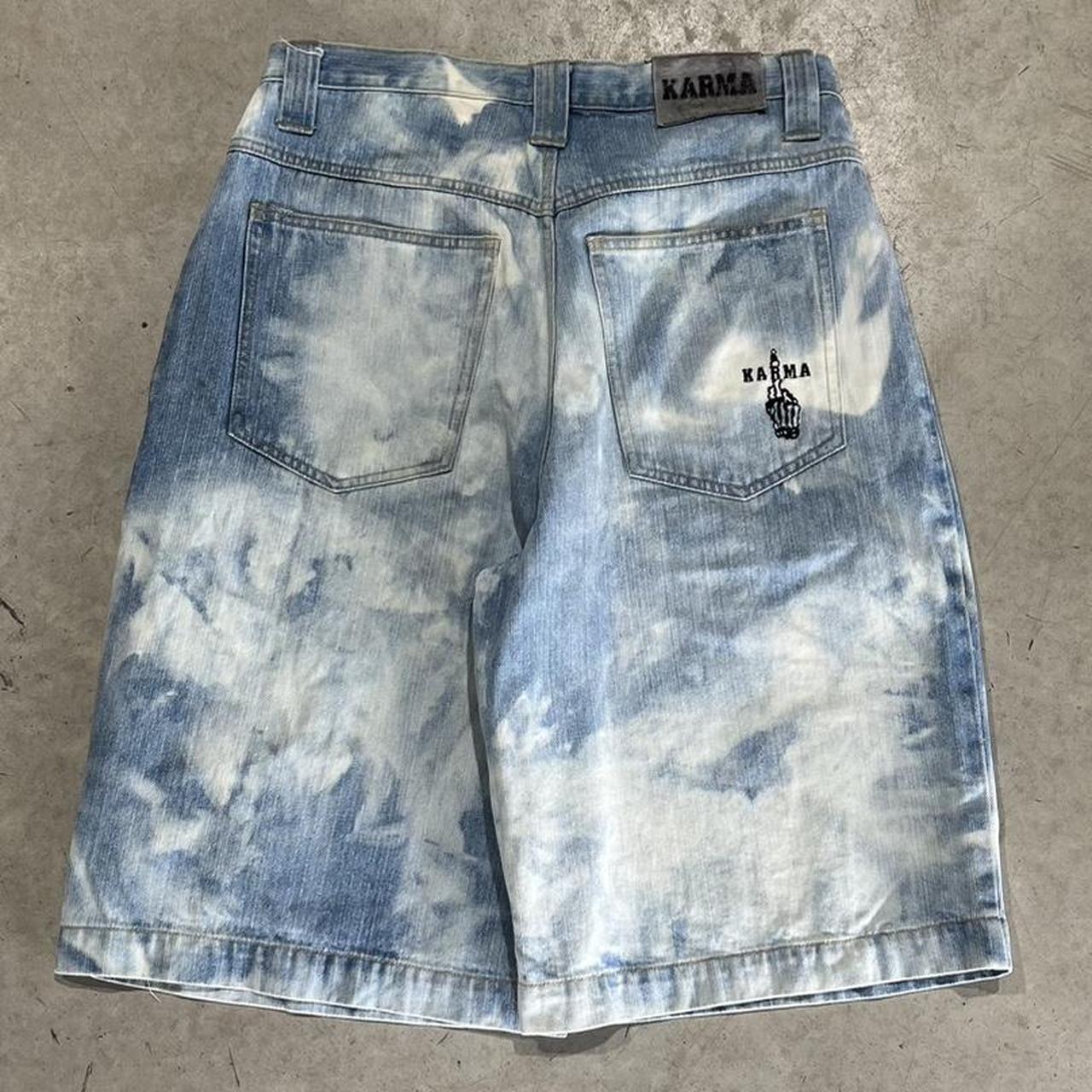 2000s Karma Tie Dye Jorts