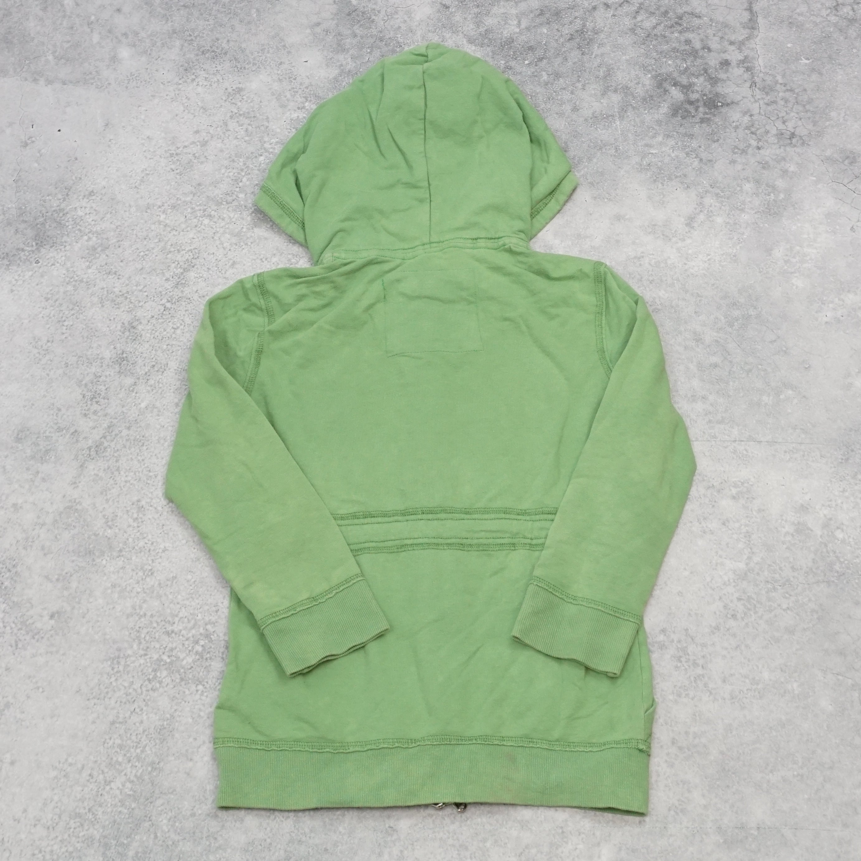 2000s Abercrombie And Fitch Full Zip Green Hoodie