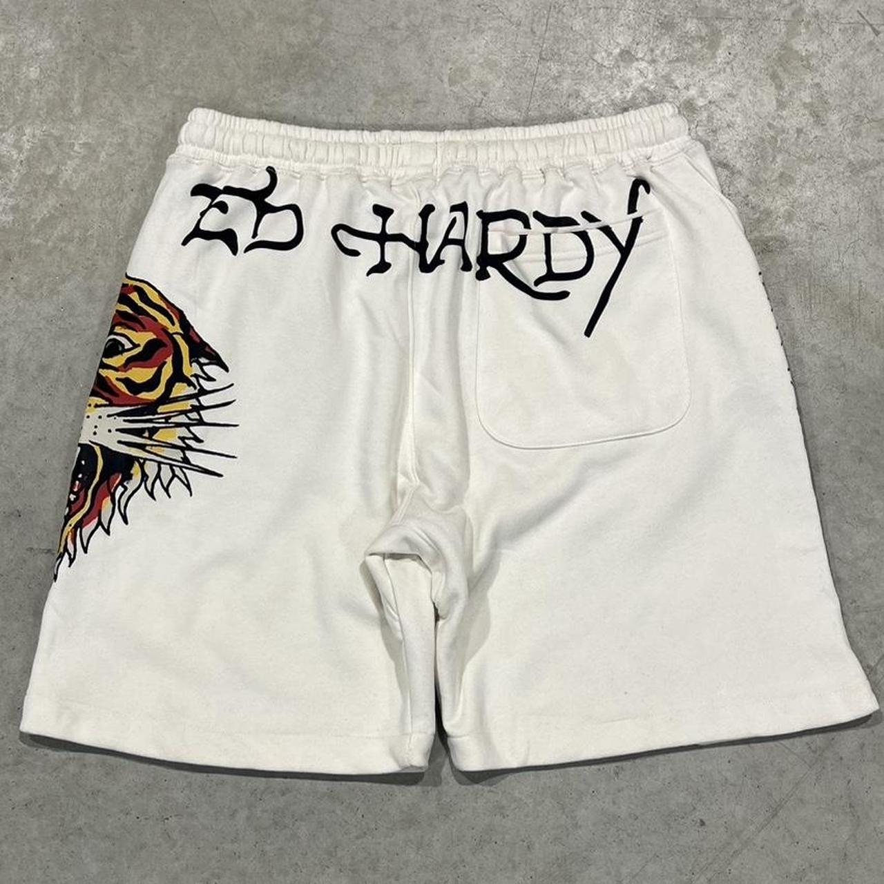 90s Ed Hardy Graphic Shorts