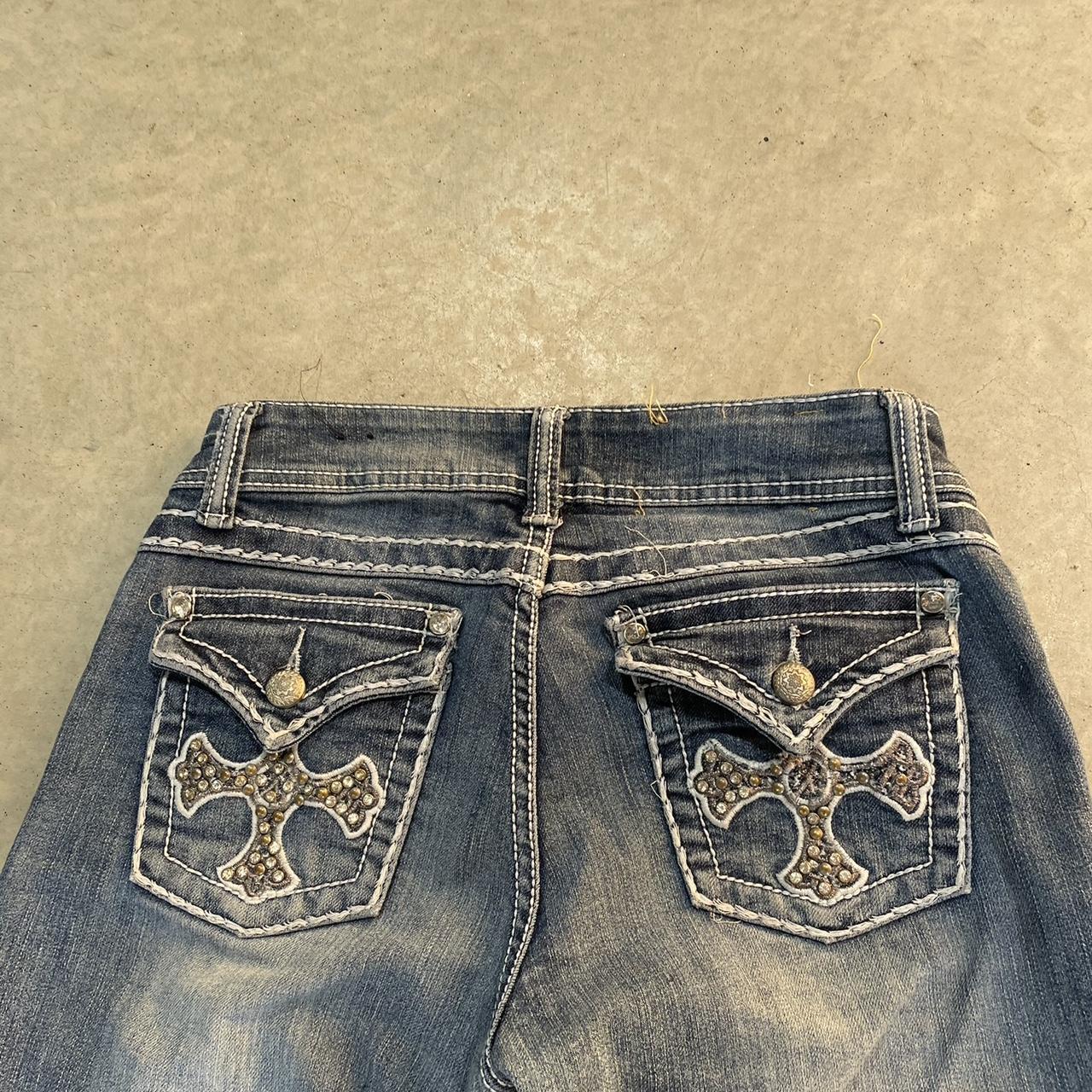 2000s Embroidered Jeans