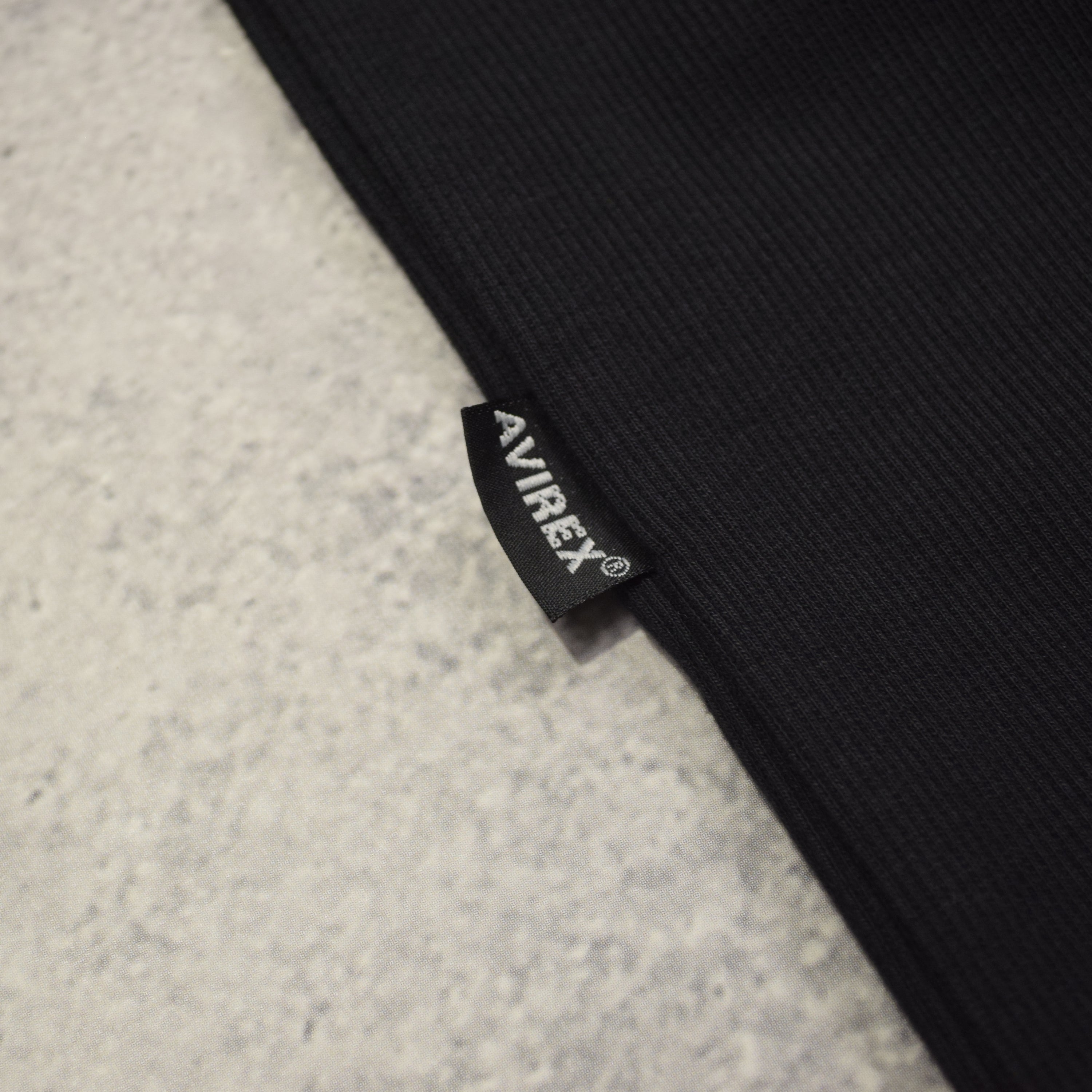 Avirex Ribbed Short Sleeve T-Shirt